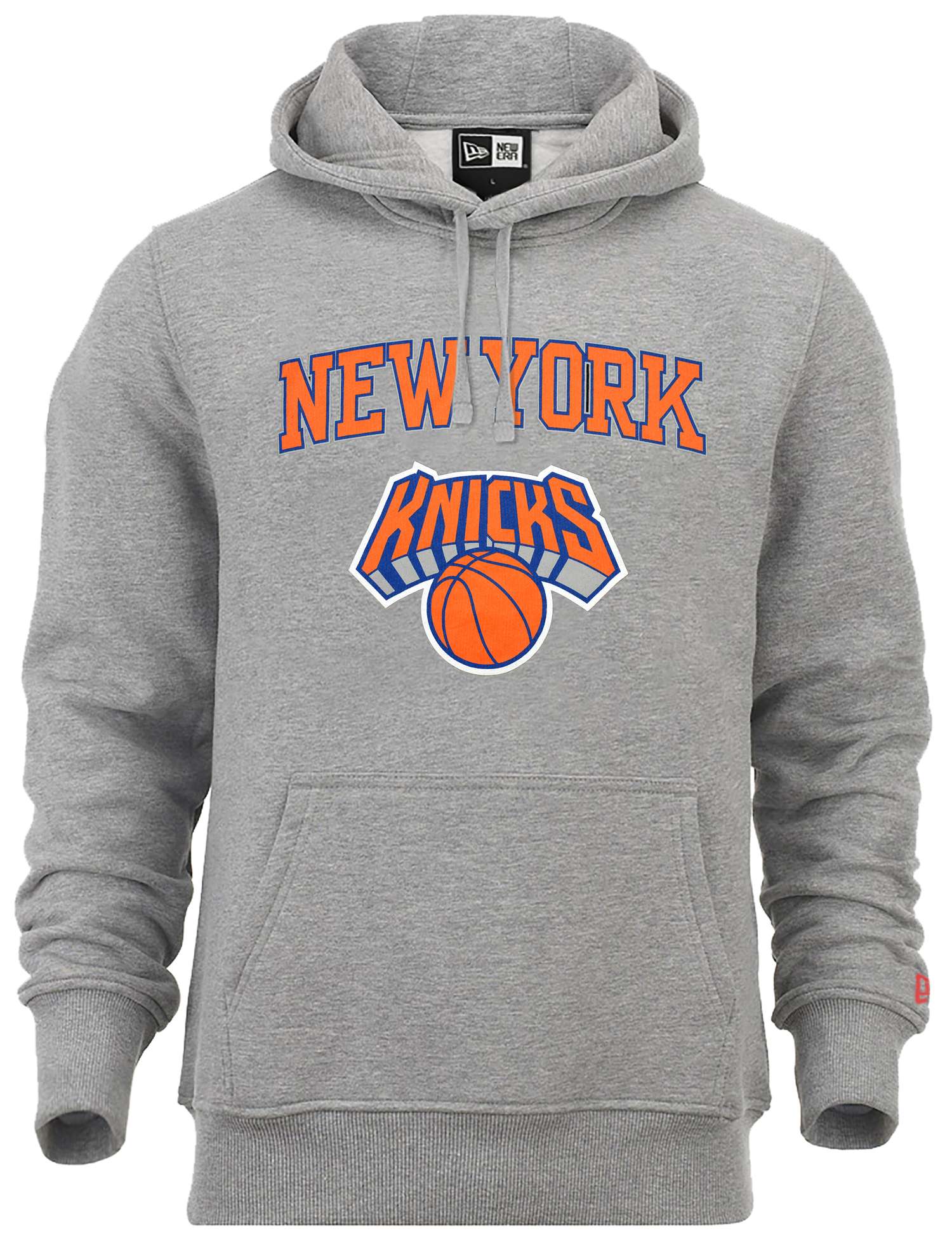 New Era - NBA New York Knicks Team Logo Hoodie - Grau