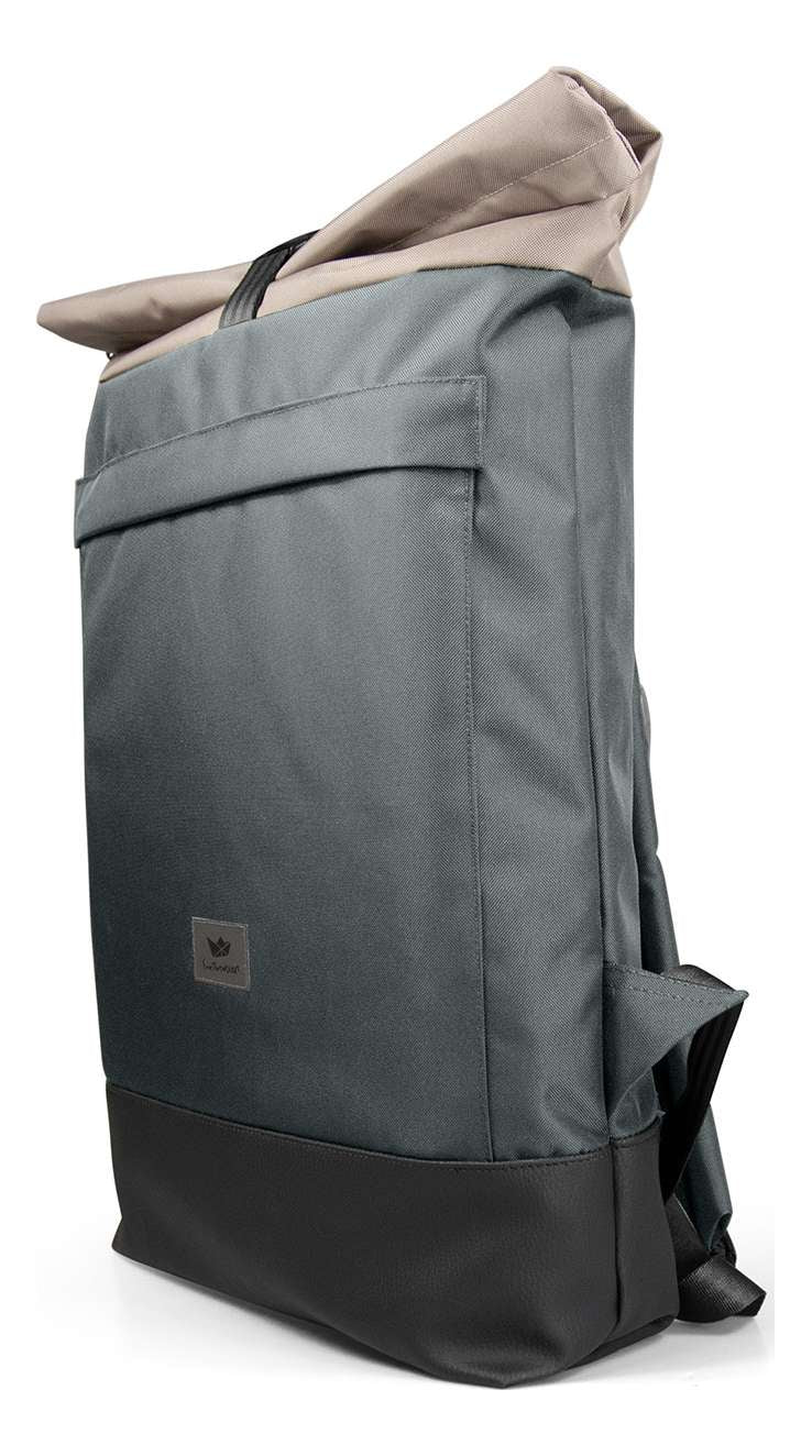 Freibeutler - Courier Bag Black Strap Tasche - Grau