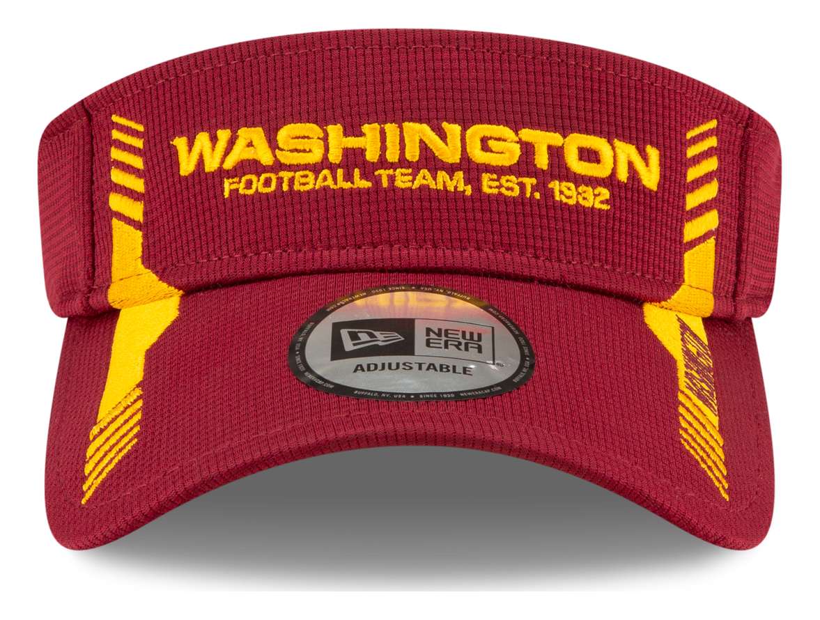New Era - NFL Washington Football Team 2021 Sideline Home Visor - Rot