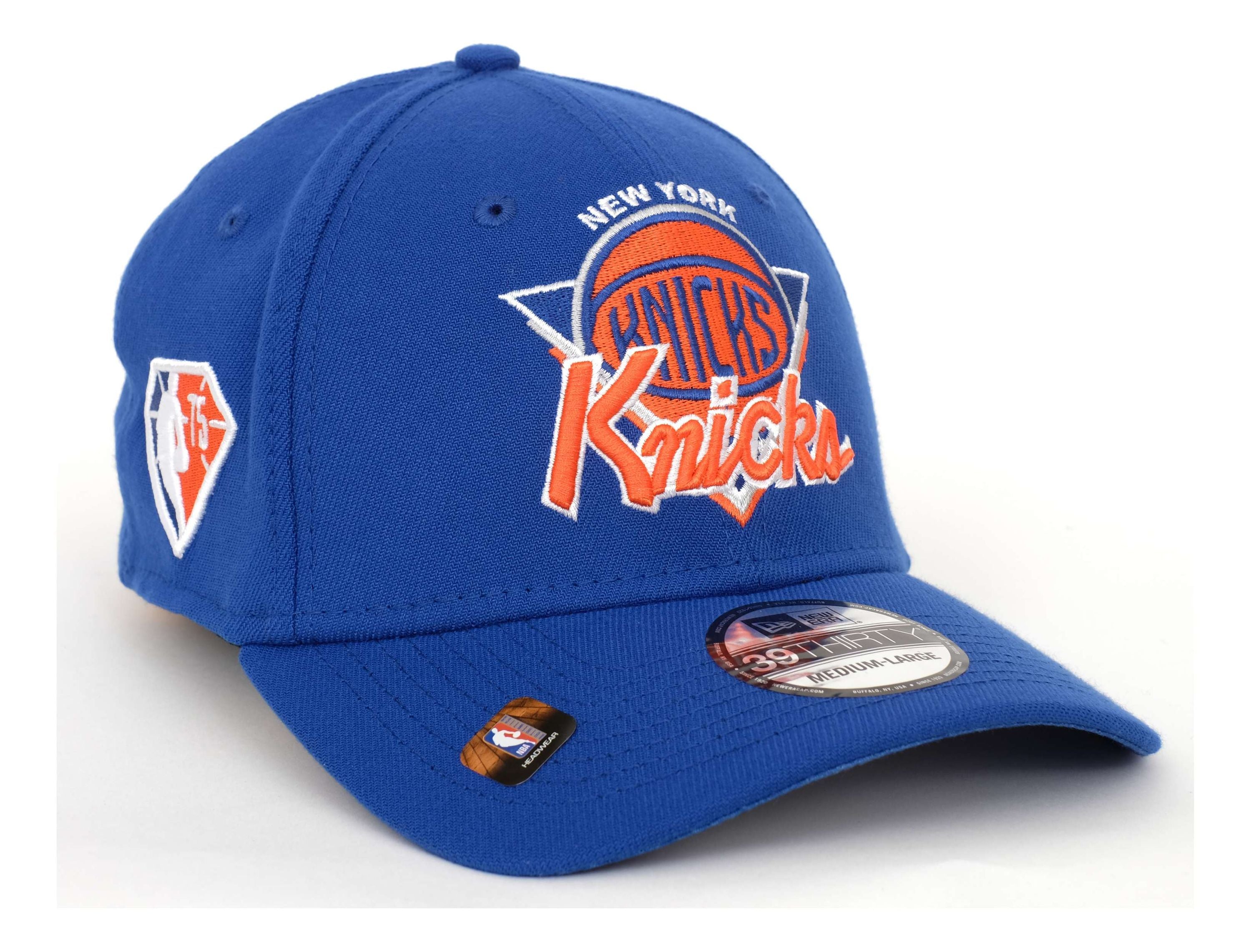 New Era - NBA New York Knicks 2021 Tip Off 39Thirty Stretch Cap - Blau