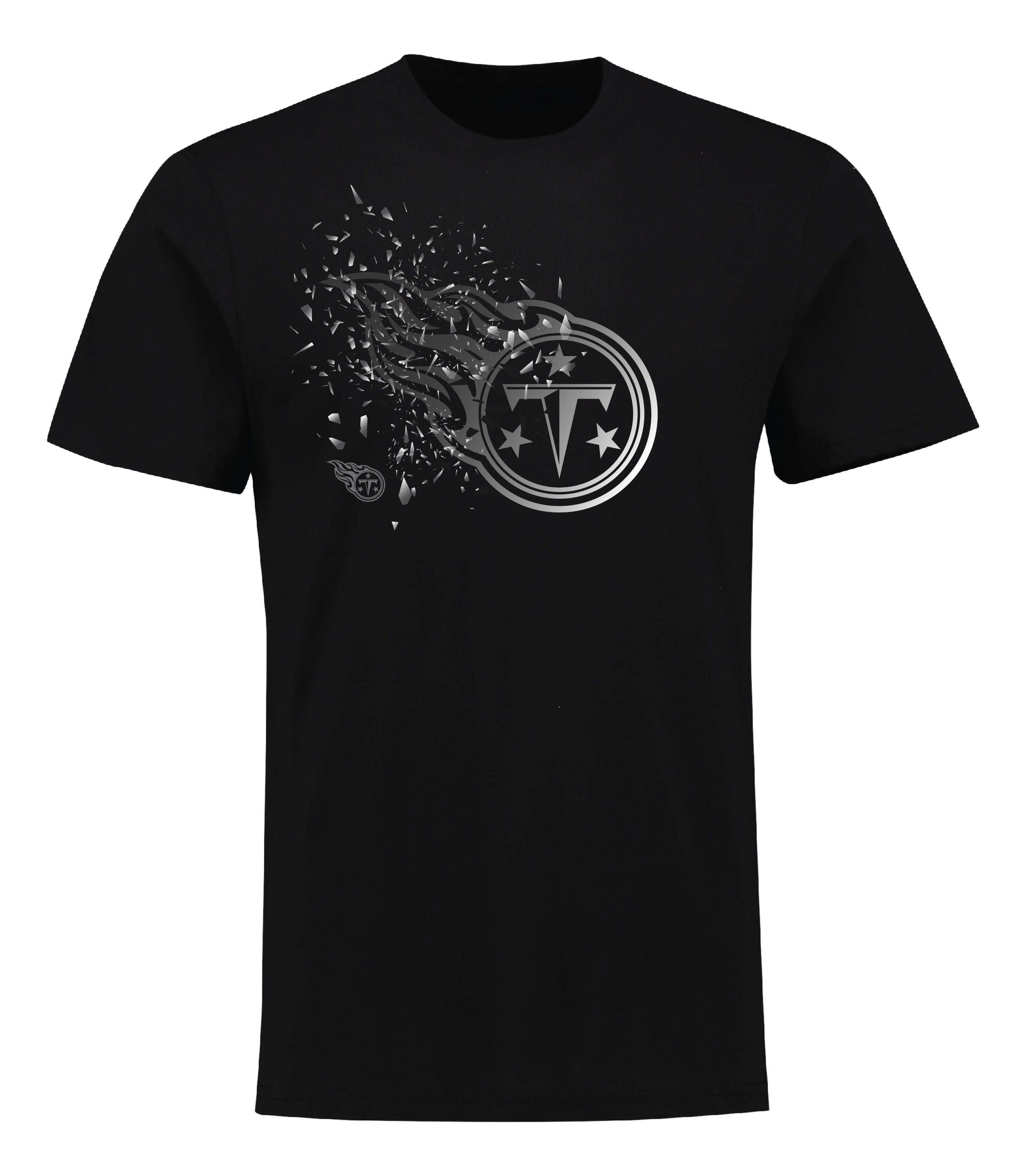 Fanatics - NFL Tennessee Titans Shatter Graphic T-Shirt - Schwarz