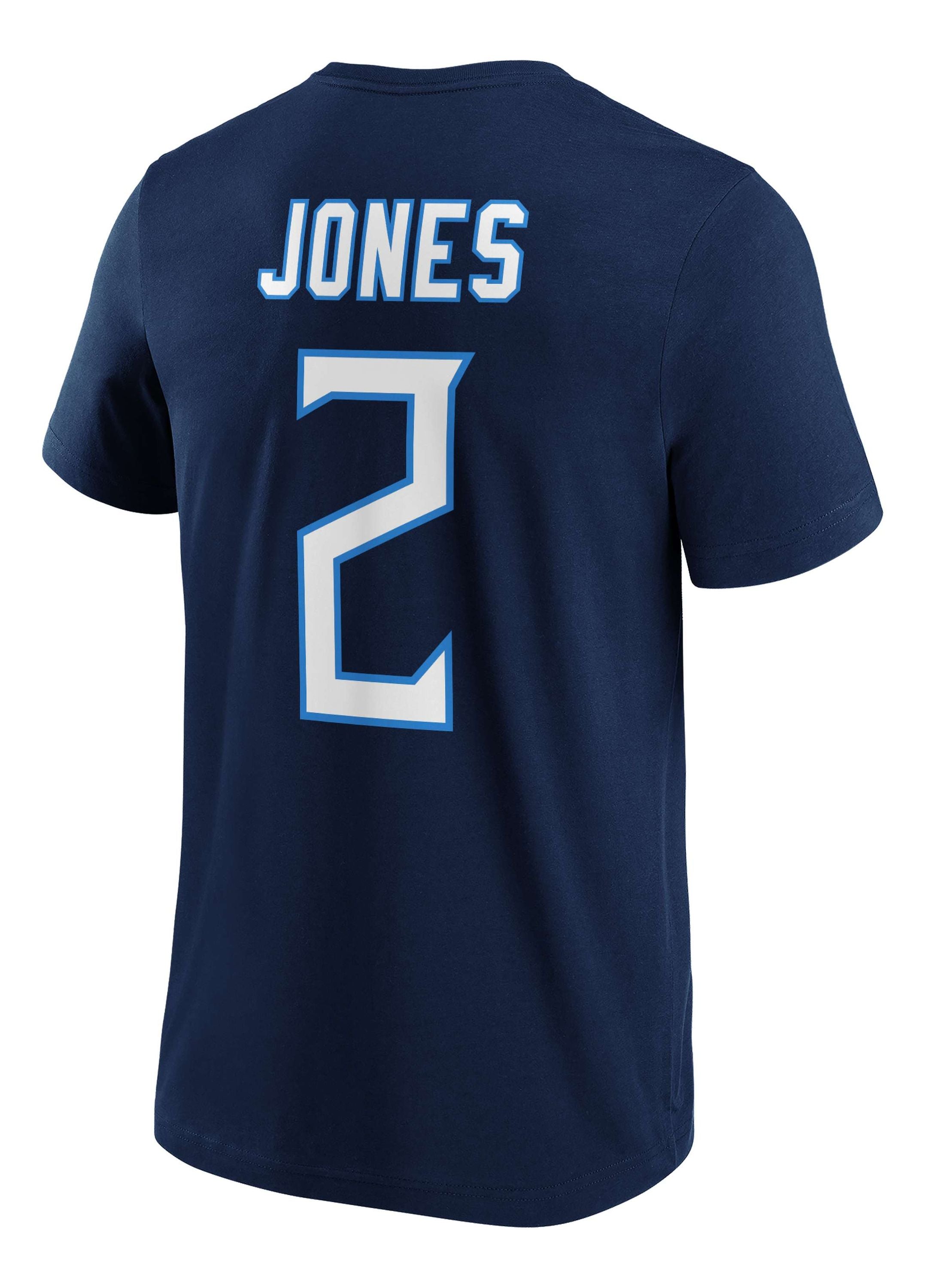 Fanatics - NFL Tennessee Titans Jones Name & Number Graphic T-Shirt - Blau