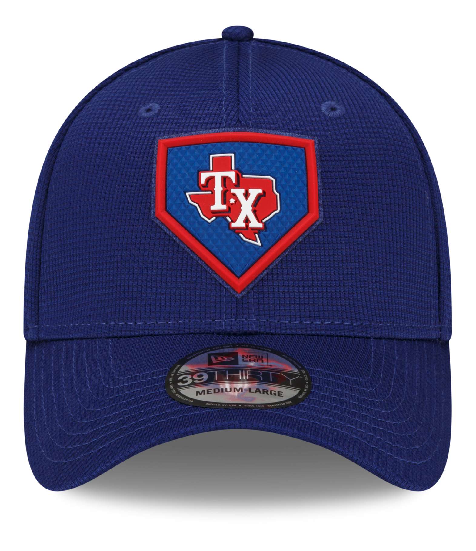 New Era - MLB Texas Rangers 2022 Clubhouse 39Thirty Stretch Cap
