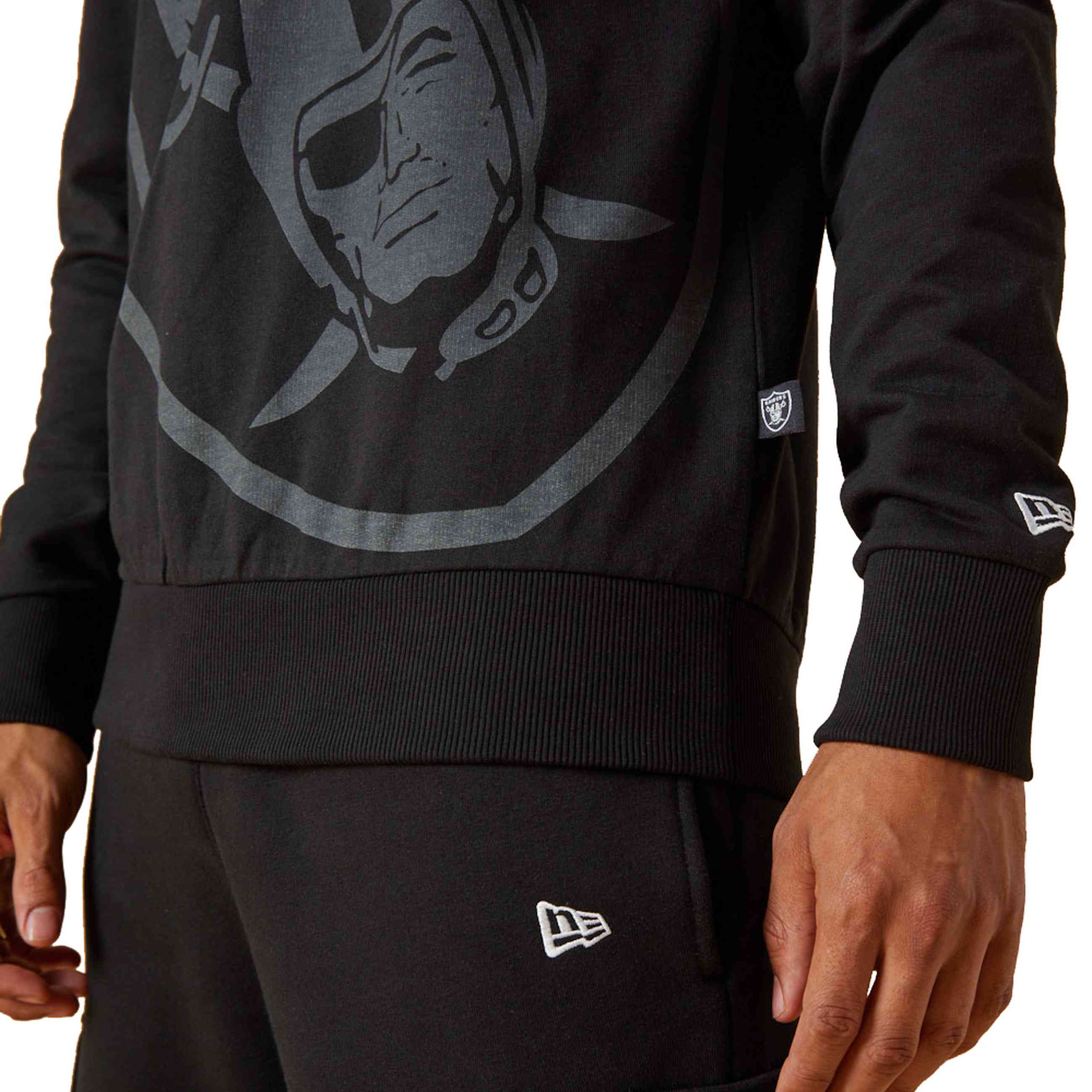 New Era - NFL Las Vegas Raiders Washed Pack Graphic Crewneck Sweatshirt