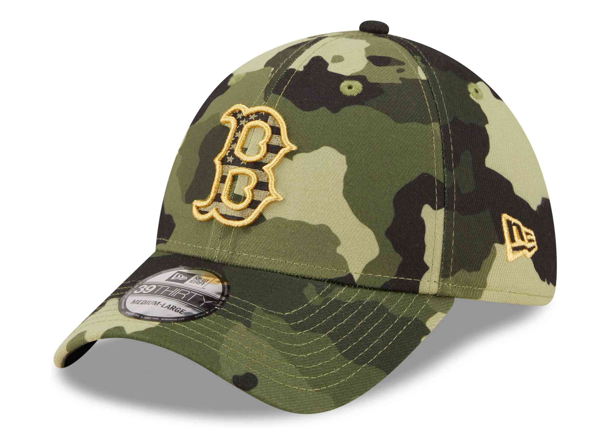New Era - MLB Boston Red Sox 2022 Armed Forces Day 39Thirty Stretch Cap
