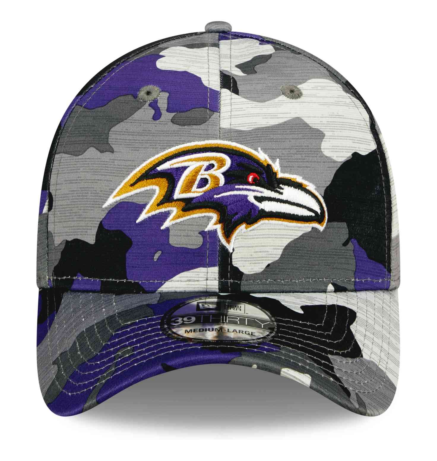New Era - NFL Baltimore Ravens 2022 Training Camp 39Thirty Stretch Cap