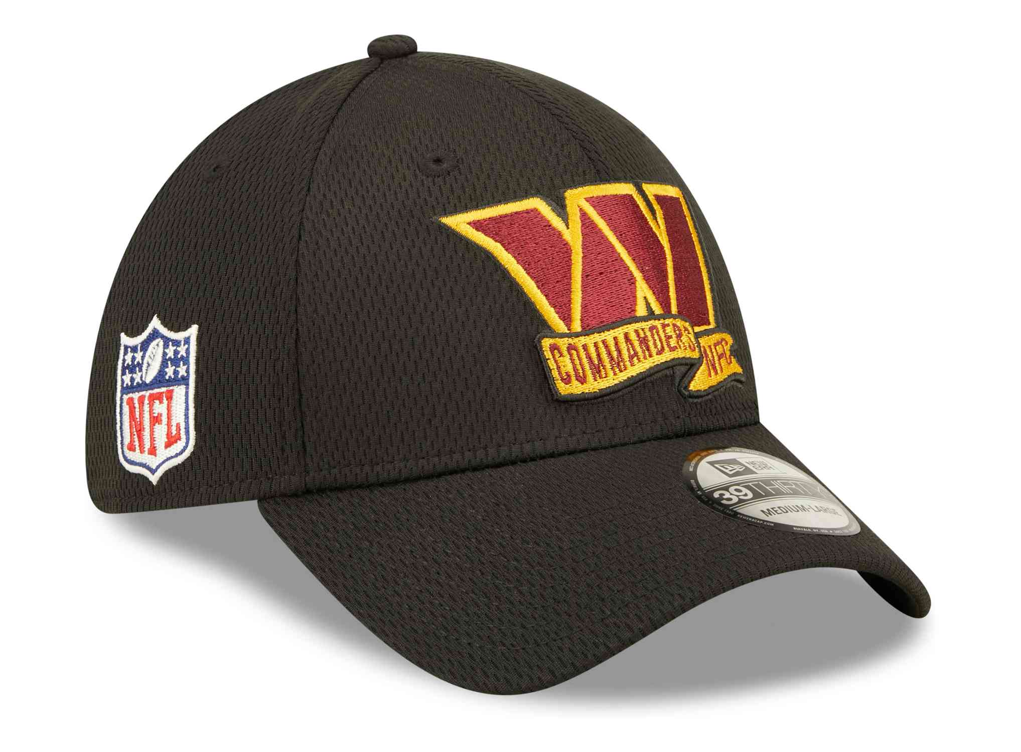 New Era - NFL Washington Commanders 2022 Sideline Coach 39Thirty Stretch Cap