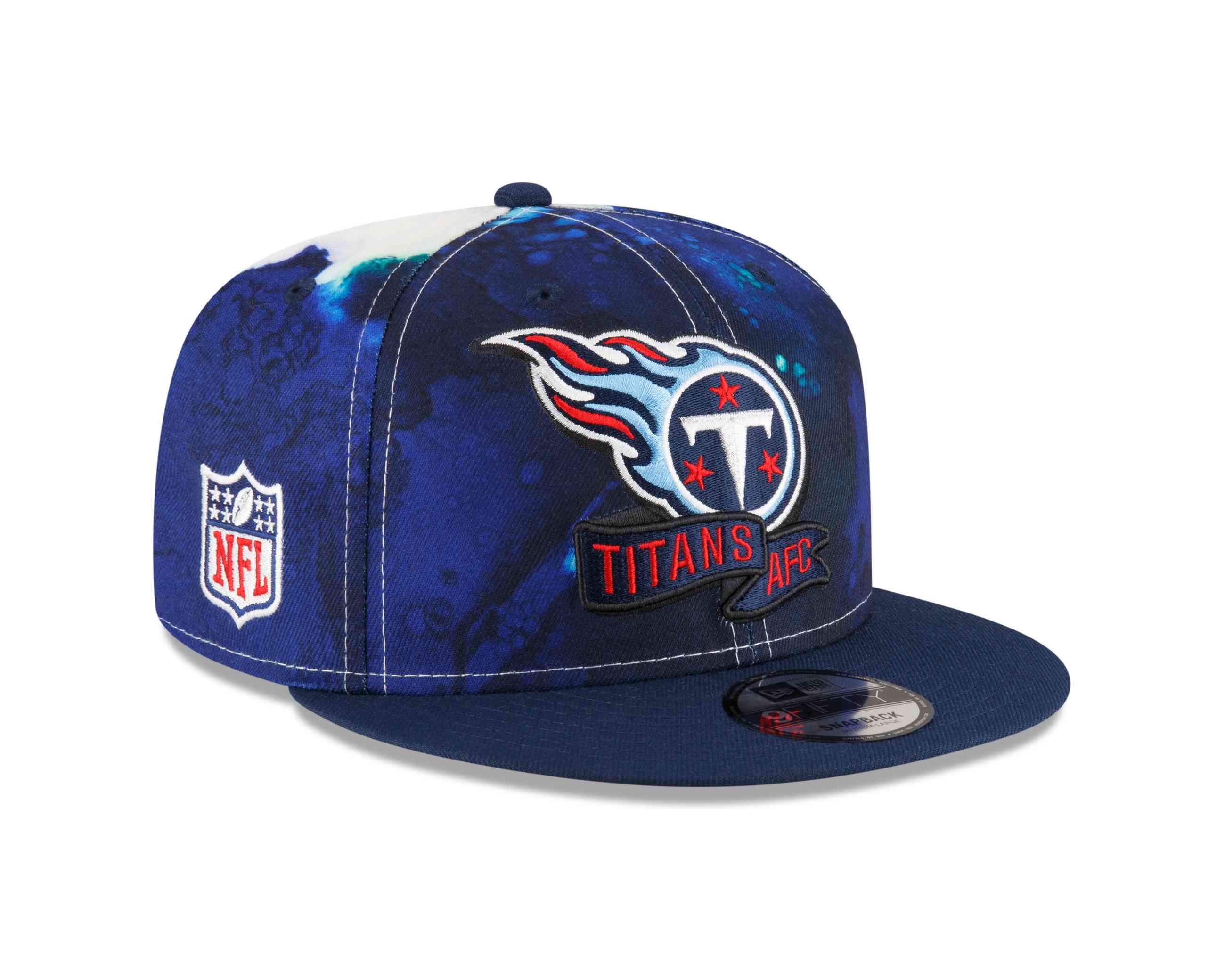 New Era - NFL Tennessee Titans 2022 Sideline Ink 9Fifty Snapback Cap