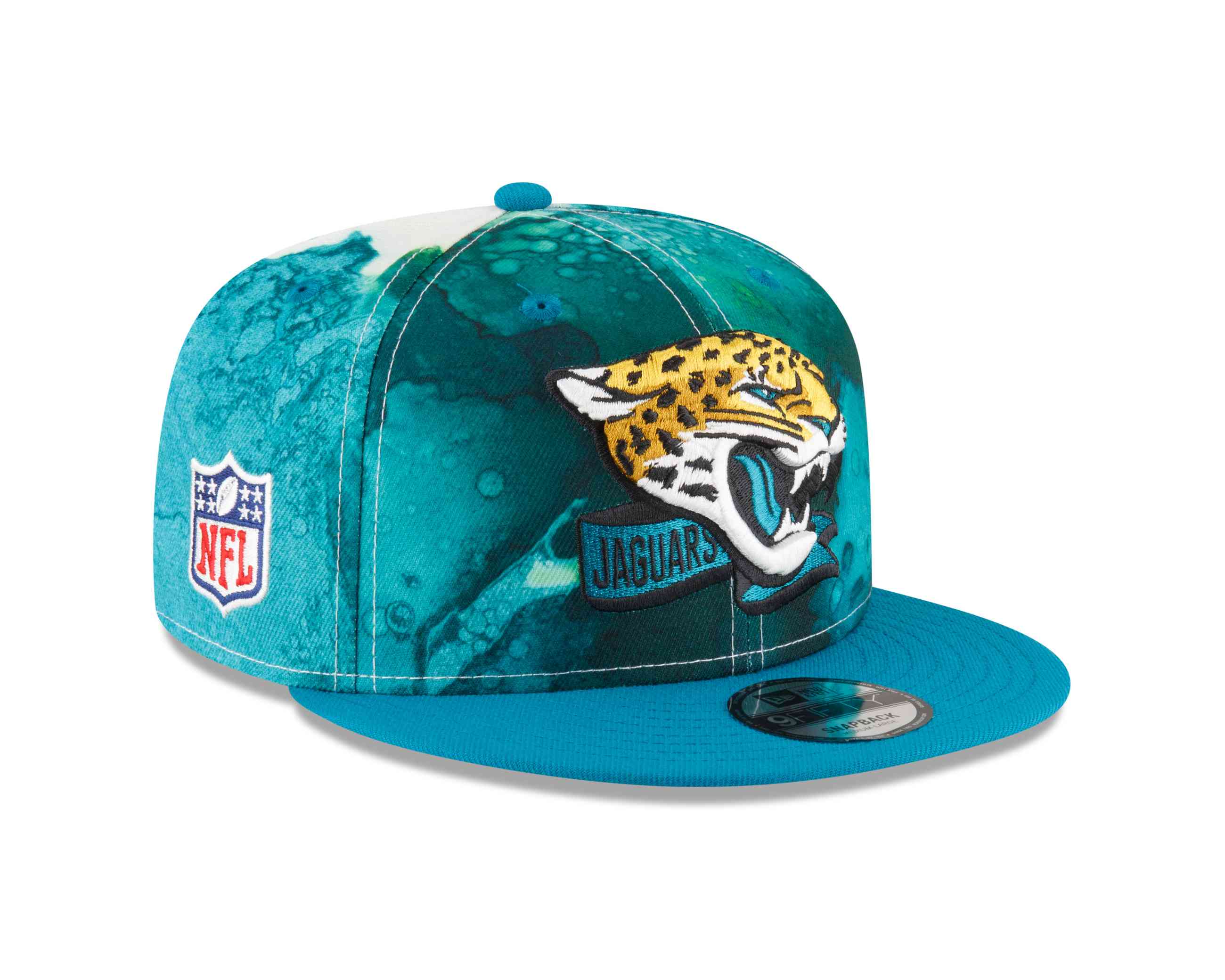 New Era - NFL Jacksonville Jaguars 2022 Sideline Ink 9Fifty Snapback Cap