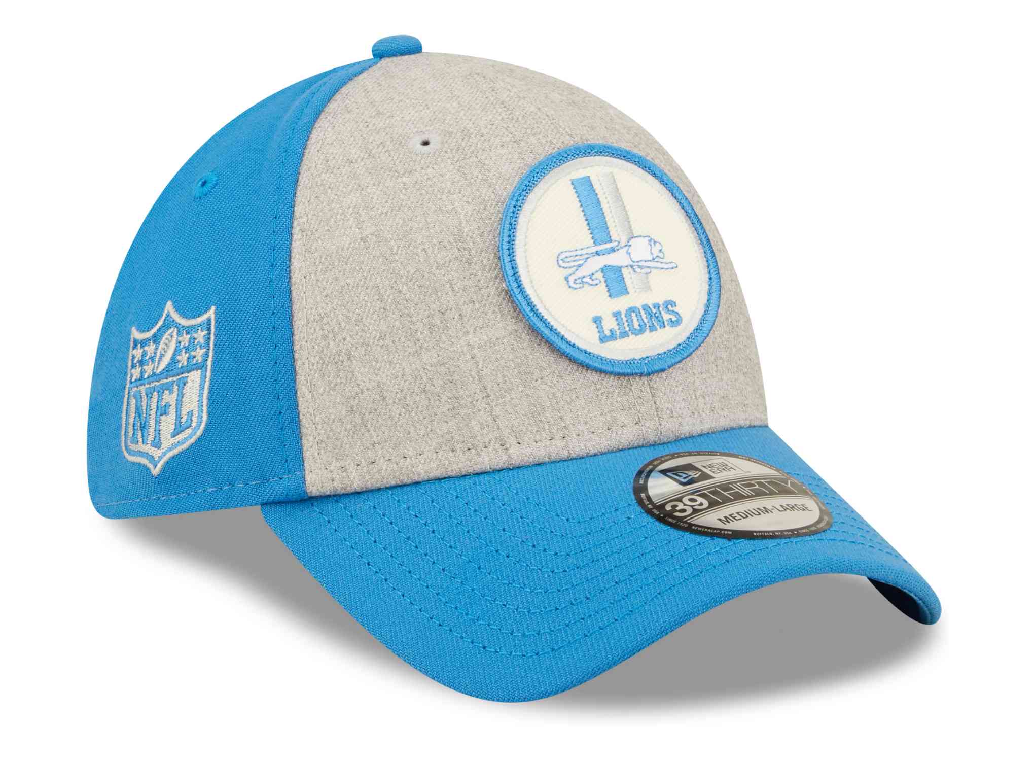 New Era - NFL Detroit Lions 2022 Sideline Historic 39Thirty Stretch Cap
