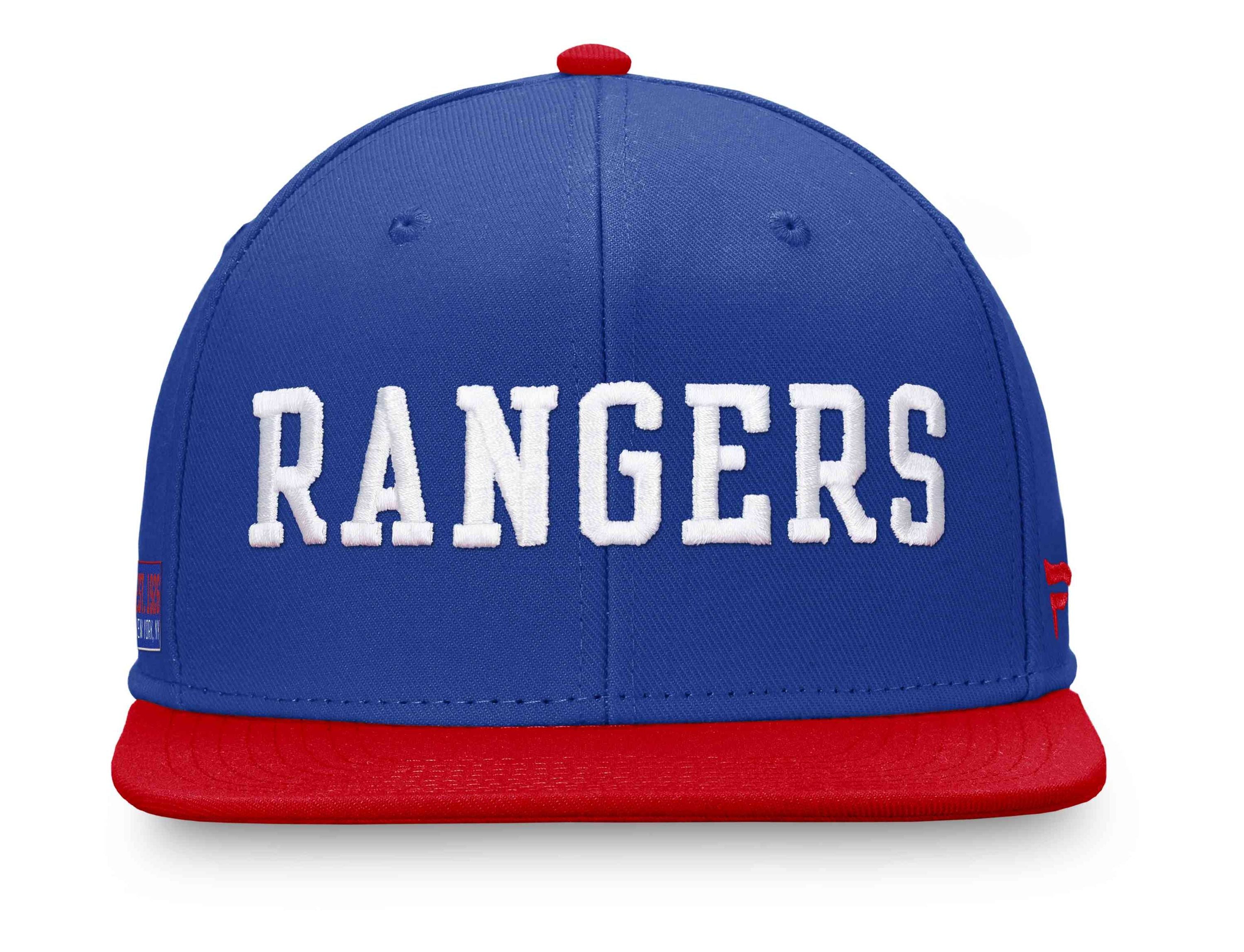 Fanatics - NHL New York Rangers Iconic Color Blocked Snapback Cap