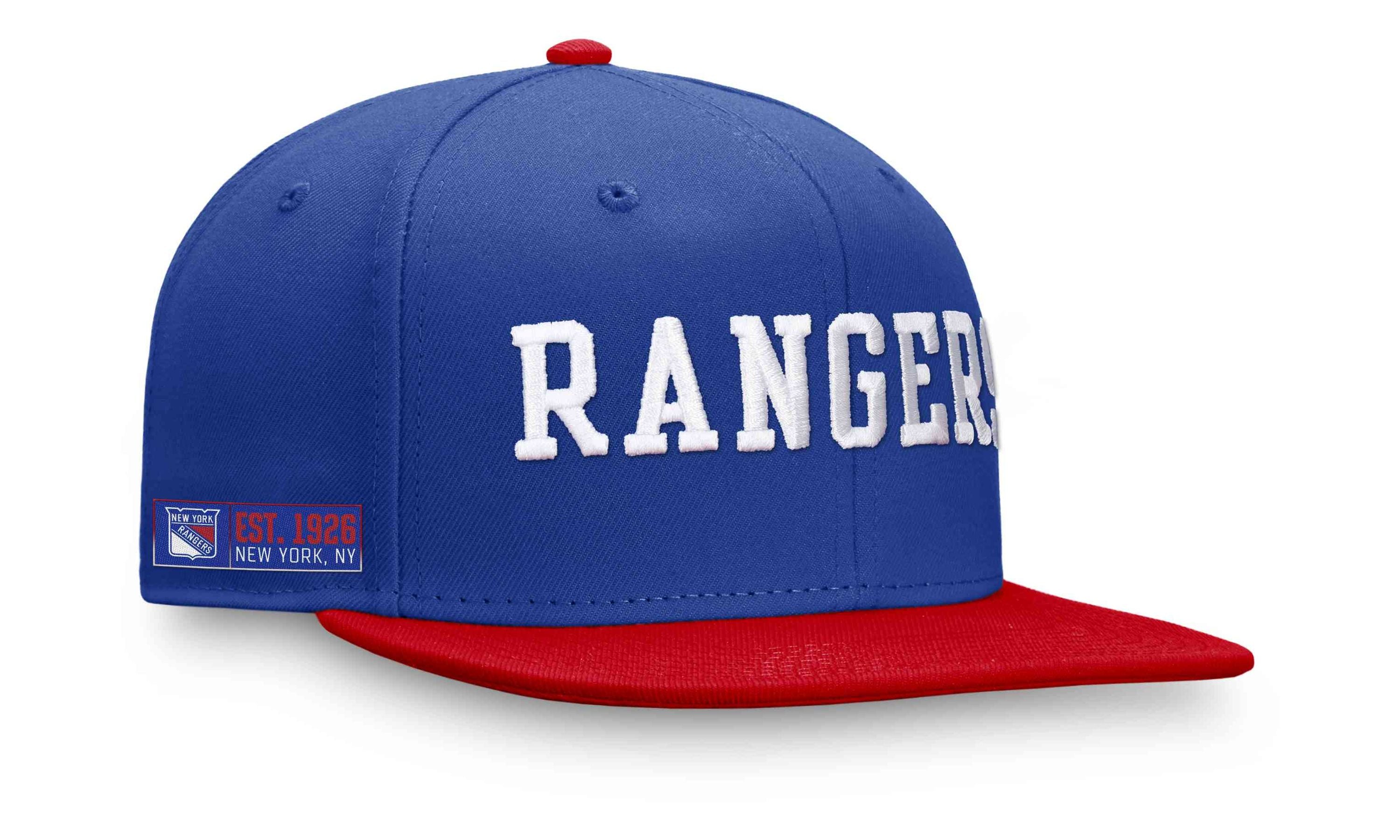 Fanatics - NHL New York Rangers Iconic Color Blocked Snapback Cap