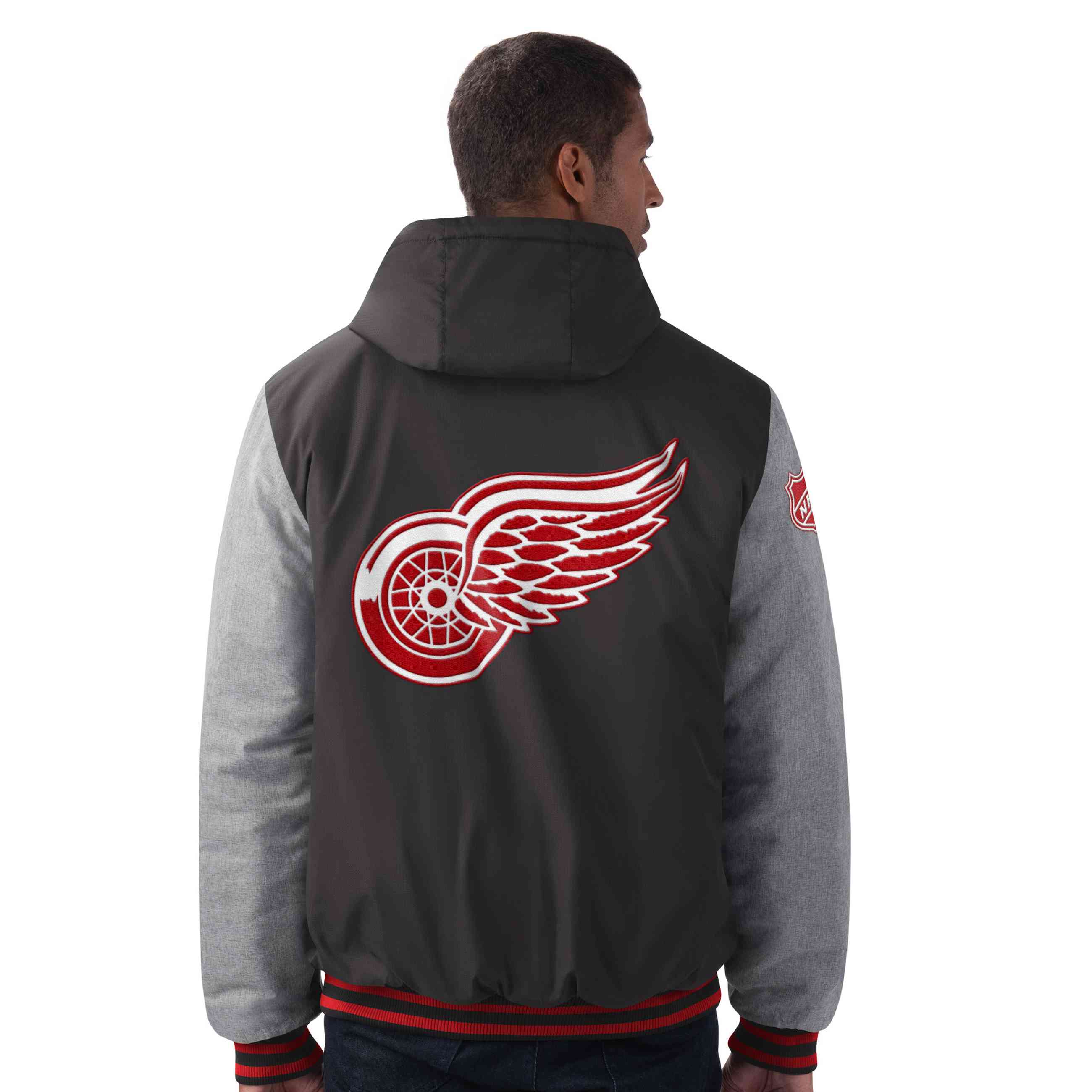 G-III - NHL Detroit Red Wings Cold Front Polyfilled Padded Jacke