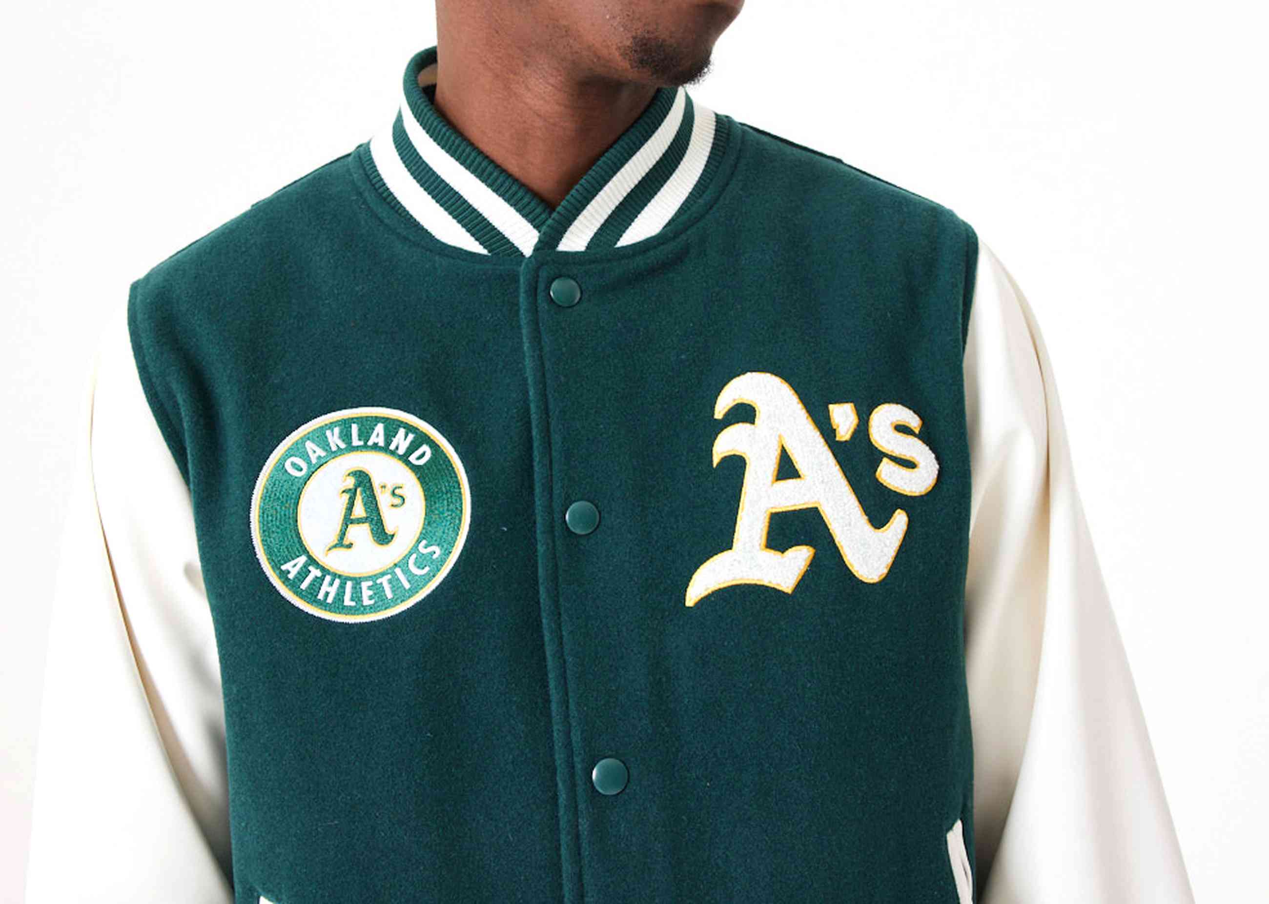 New Era - MLB Oakland Athletics Heritage Varsity Jacke