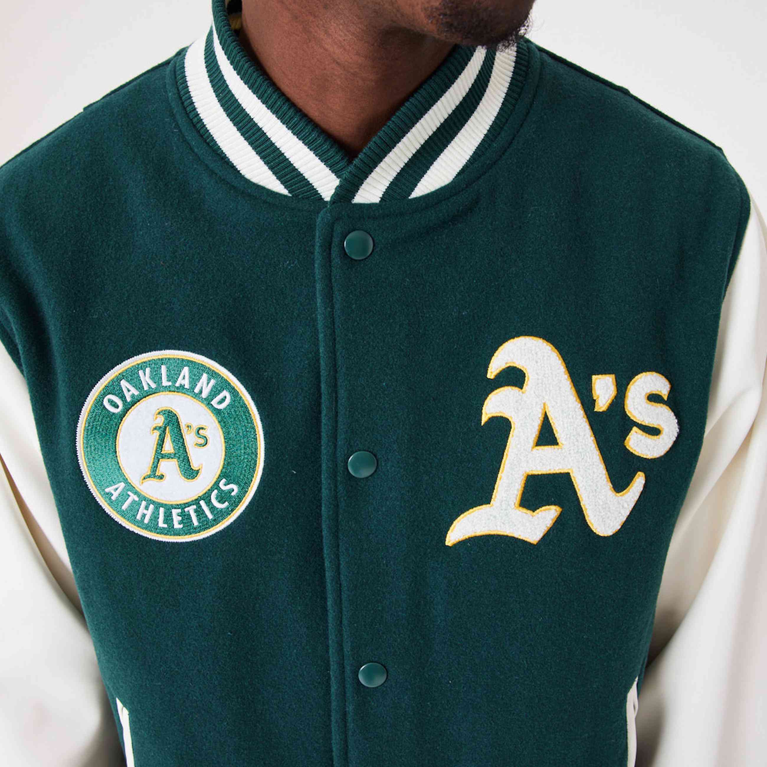 New Era - MLB Oakland Athletics Heritage Varsity Jacke