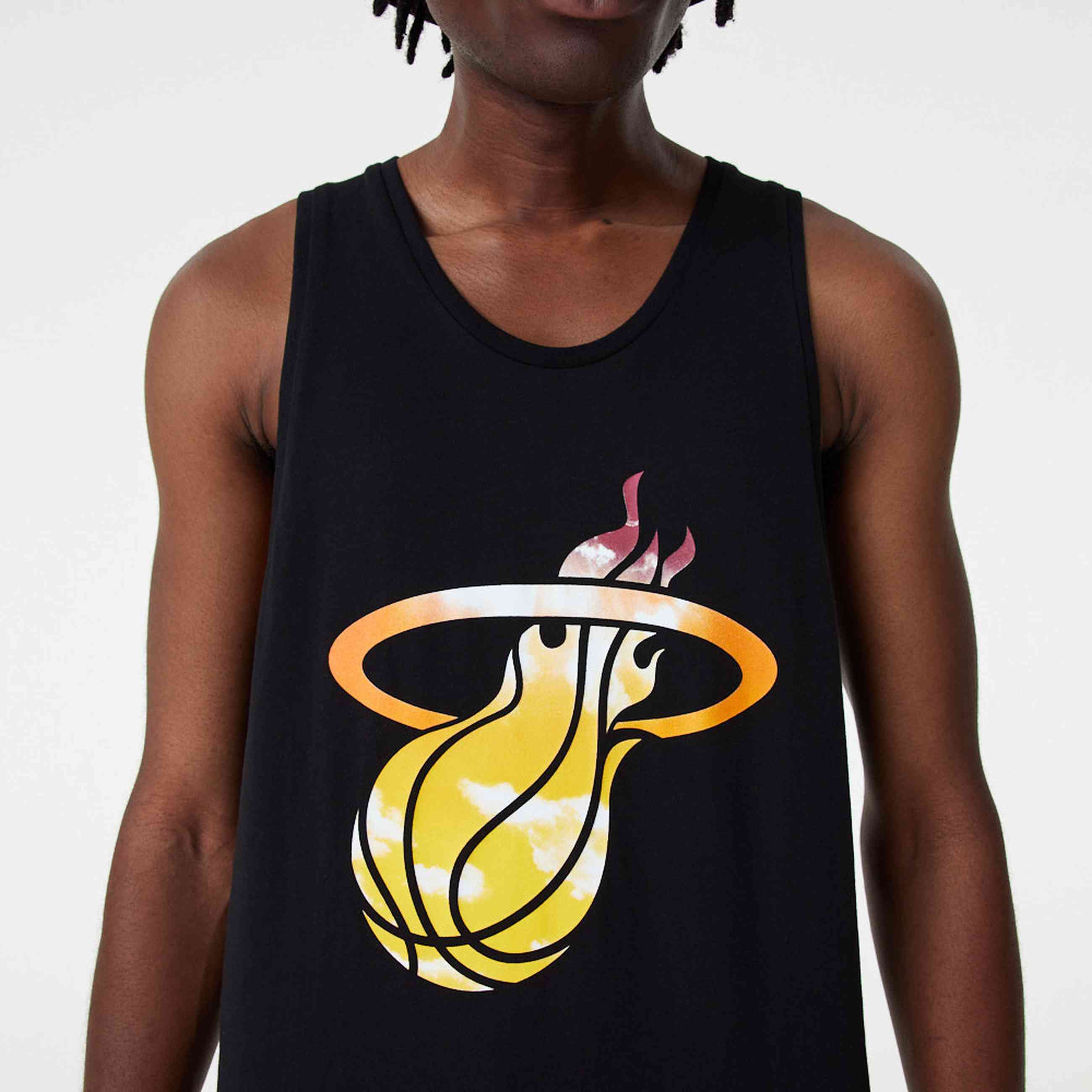 New Era - NBA Miami Heat Sky Print Tank Top