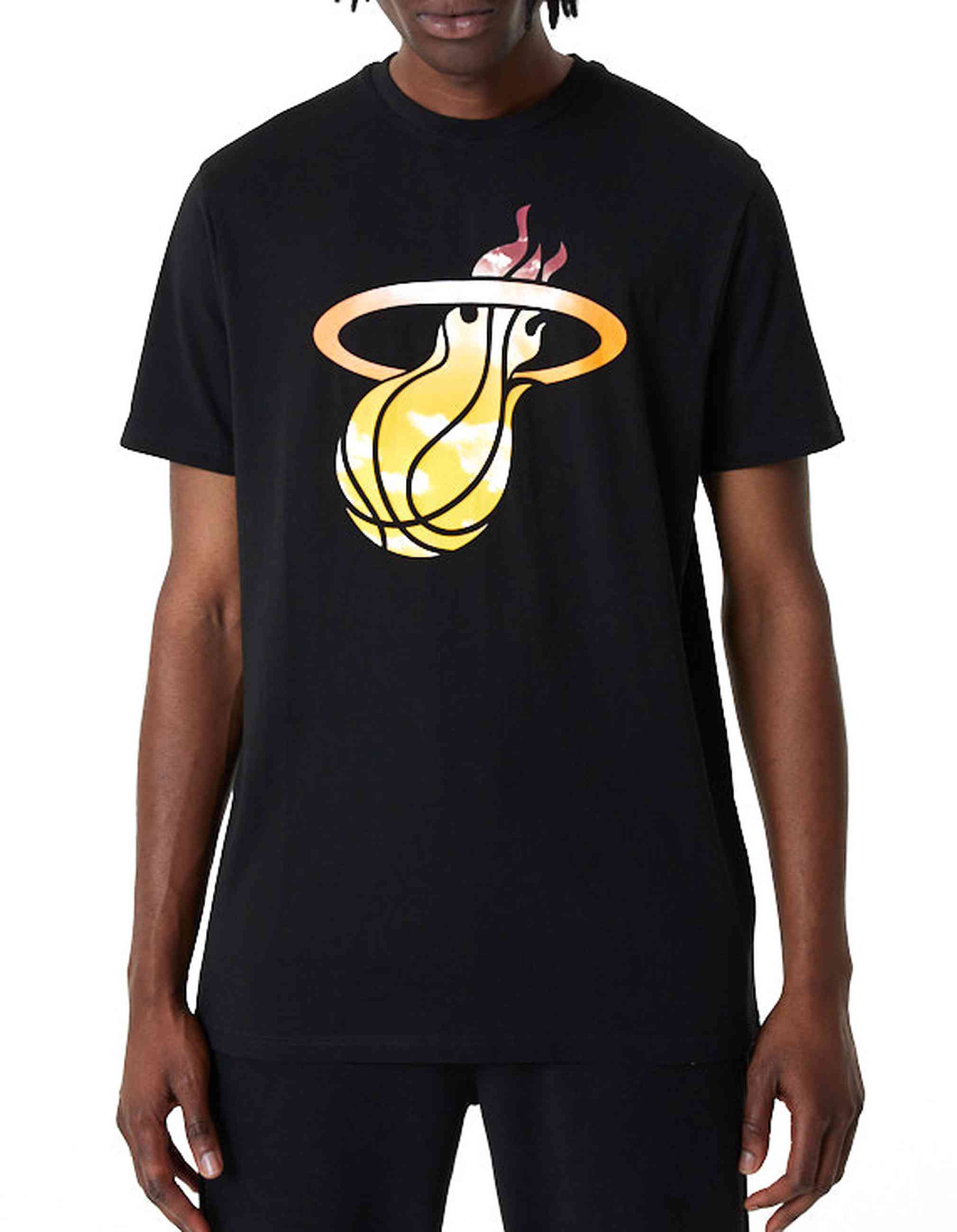 New Era - NBA Miami Heat Sky Print T-Shirt