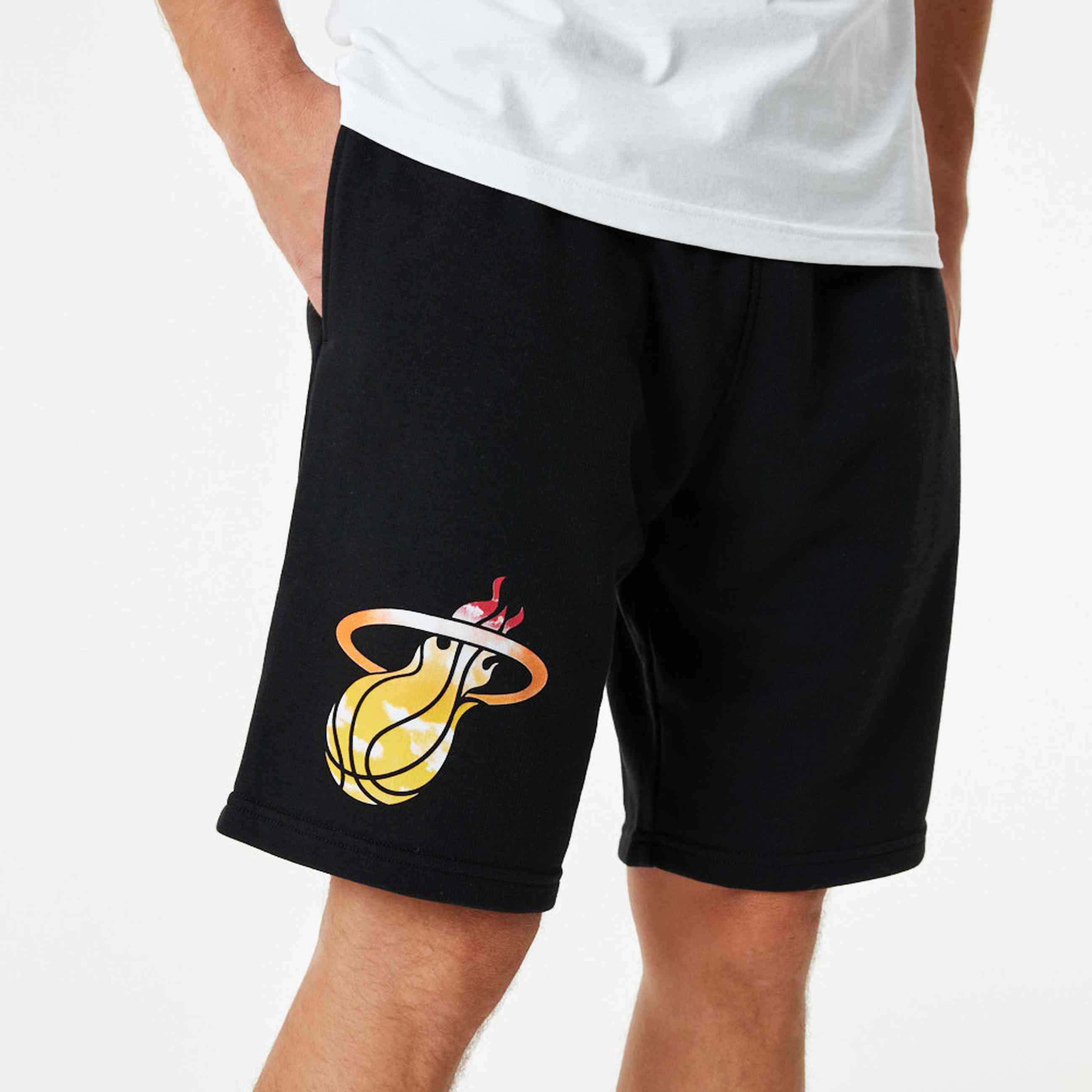 New Era - NBA Miami Heat Sky Print Shorts