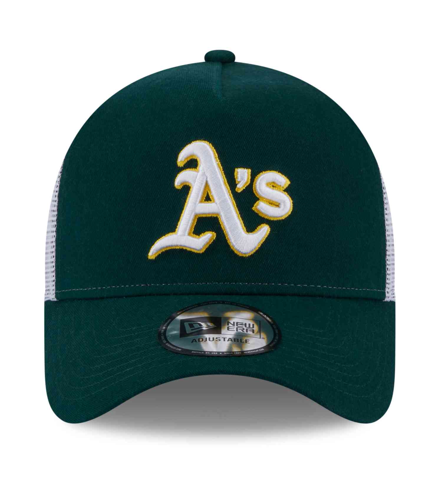 New Era - MLB Oakland Athletics Team Script Trucker Snapback Cap
