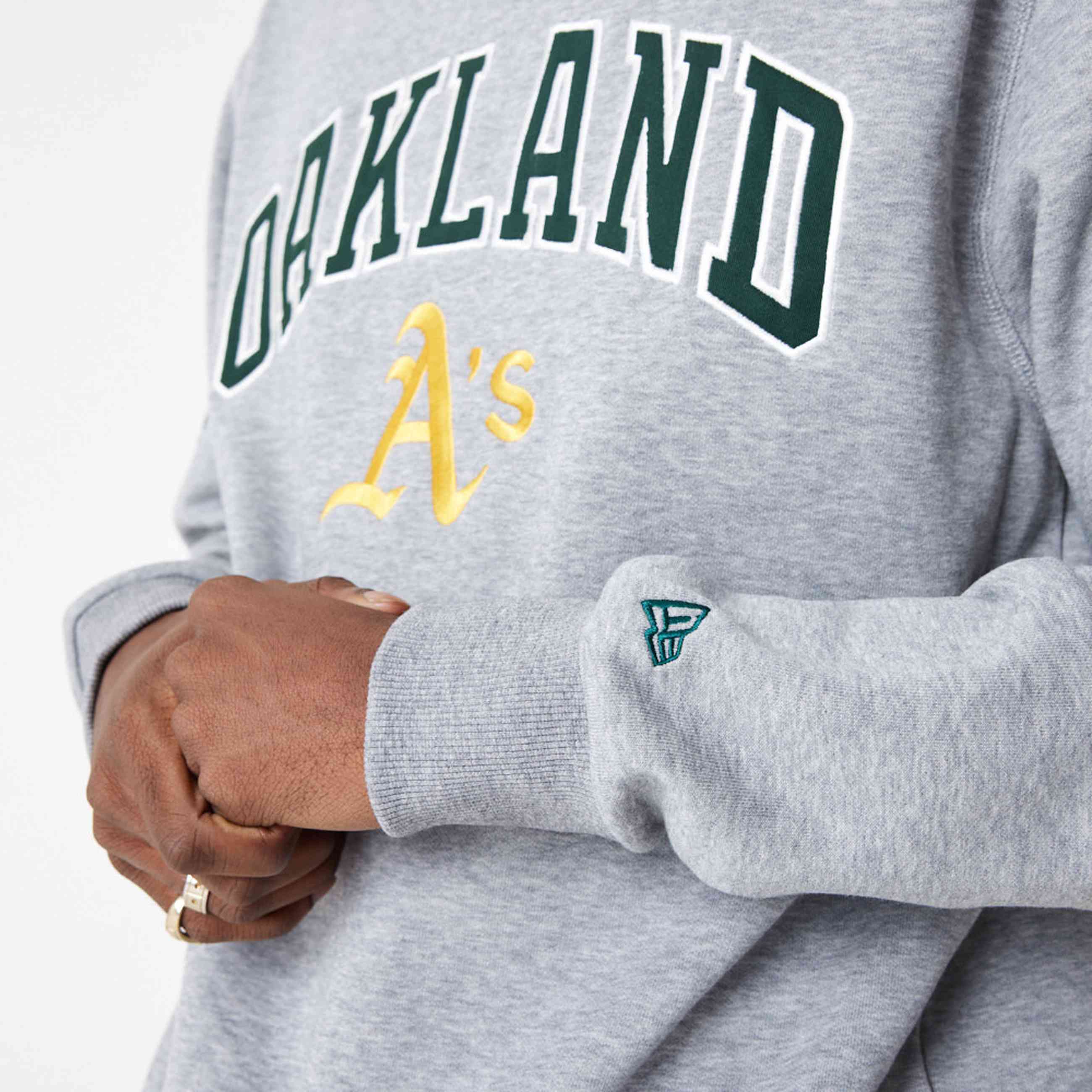 New Era - MLB Oakland Athletics Large Logo Crewneck Sweatshirt