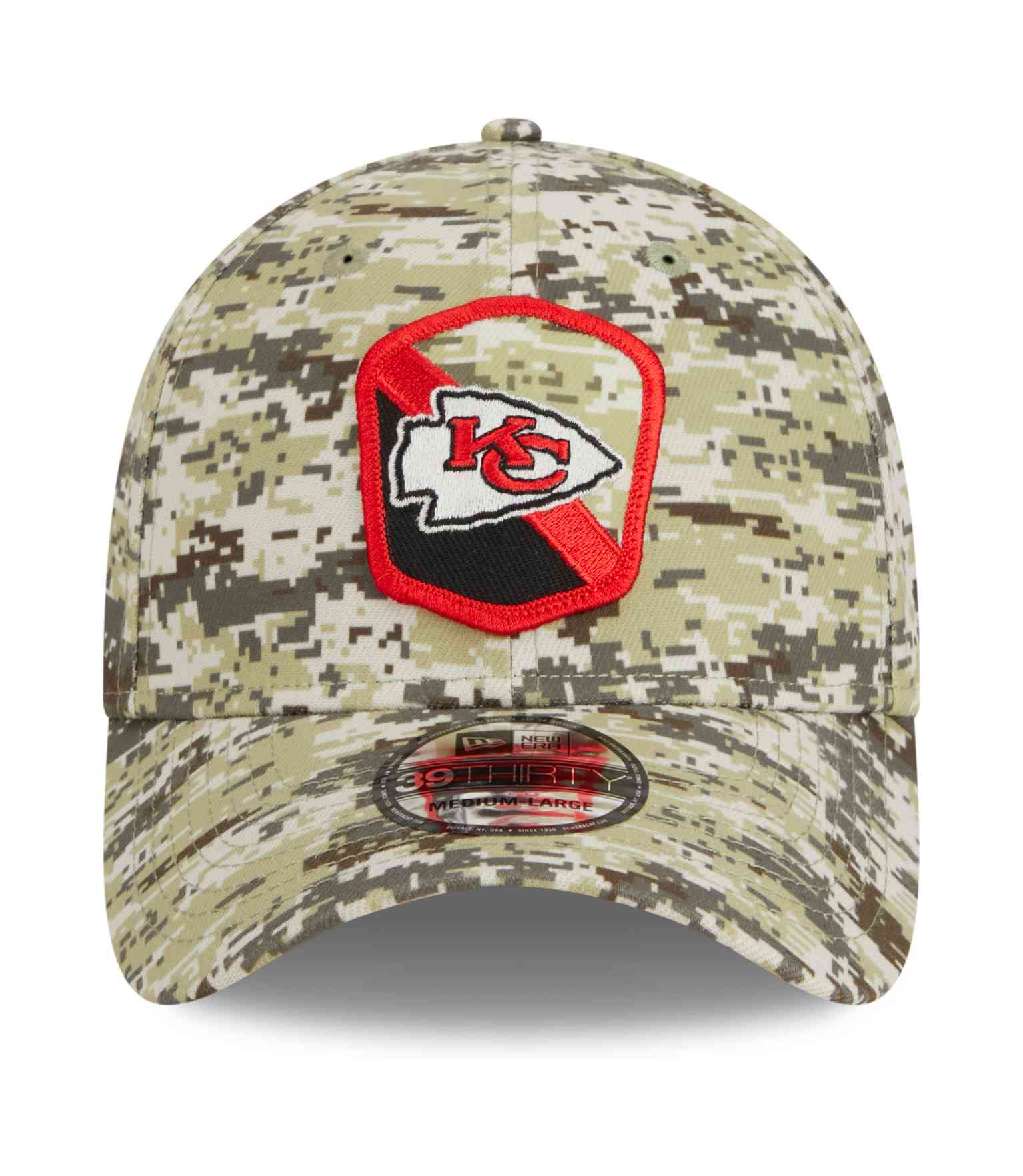 New Era - NFL Kansas City Chiefs 2023 Salute To Service 39Thirty Stretch Cap