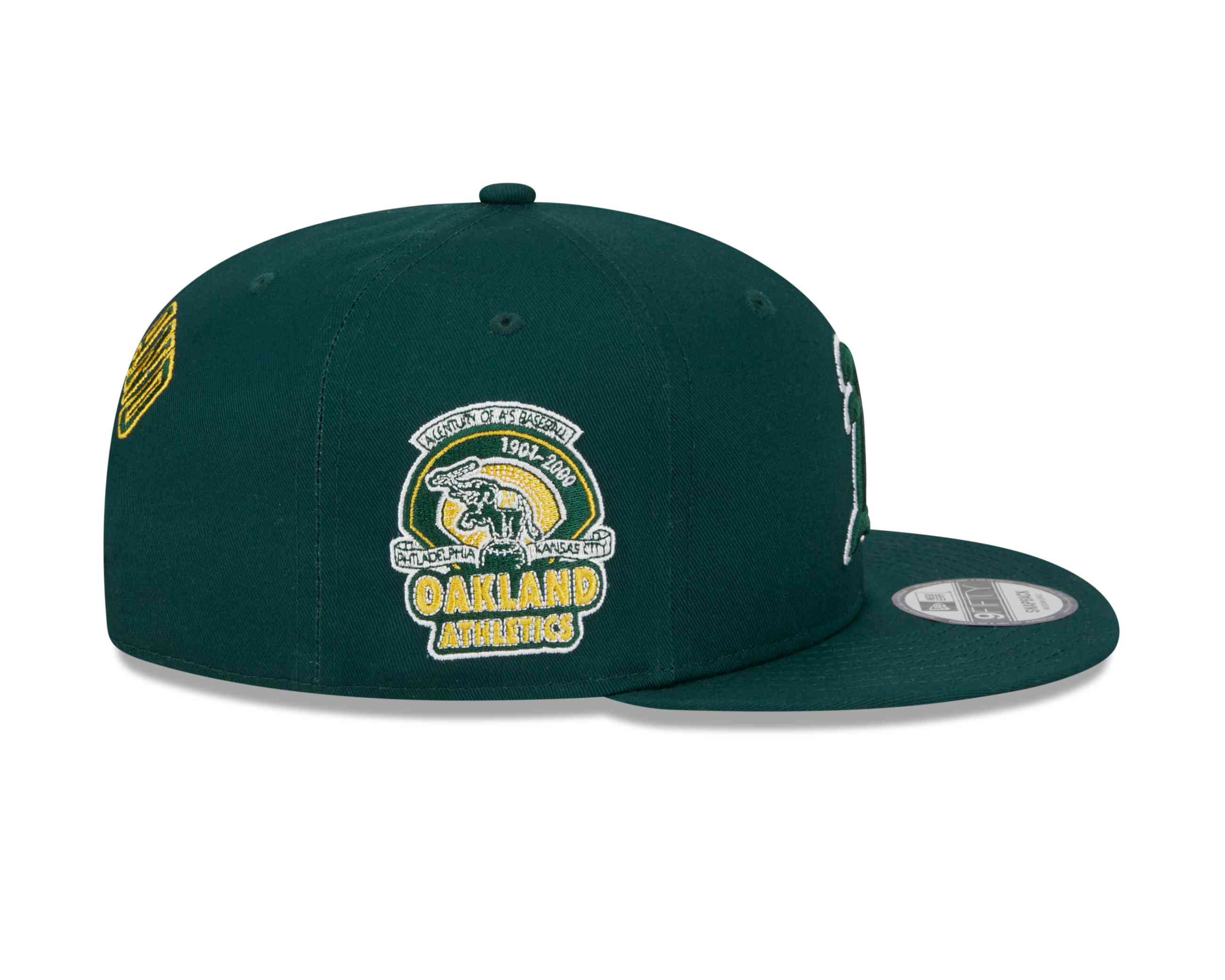 New Era - MLB Oakland Athletics Side Patch 9Fifty Snapback Cap