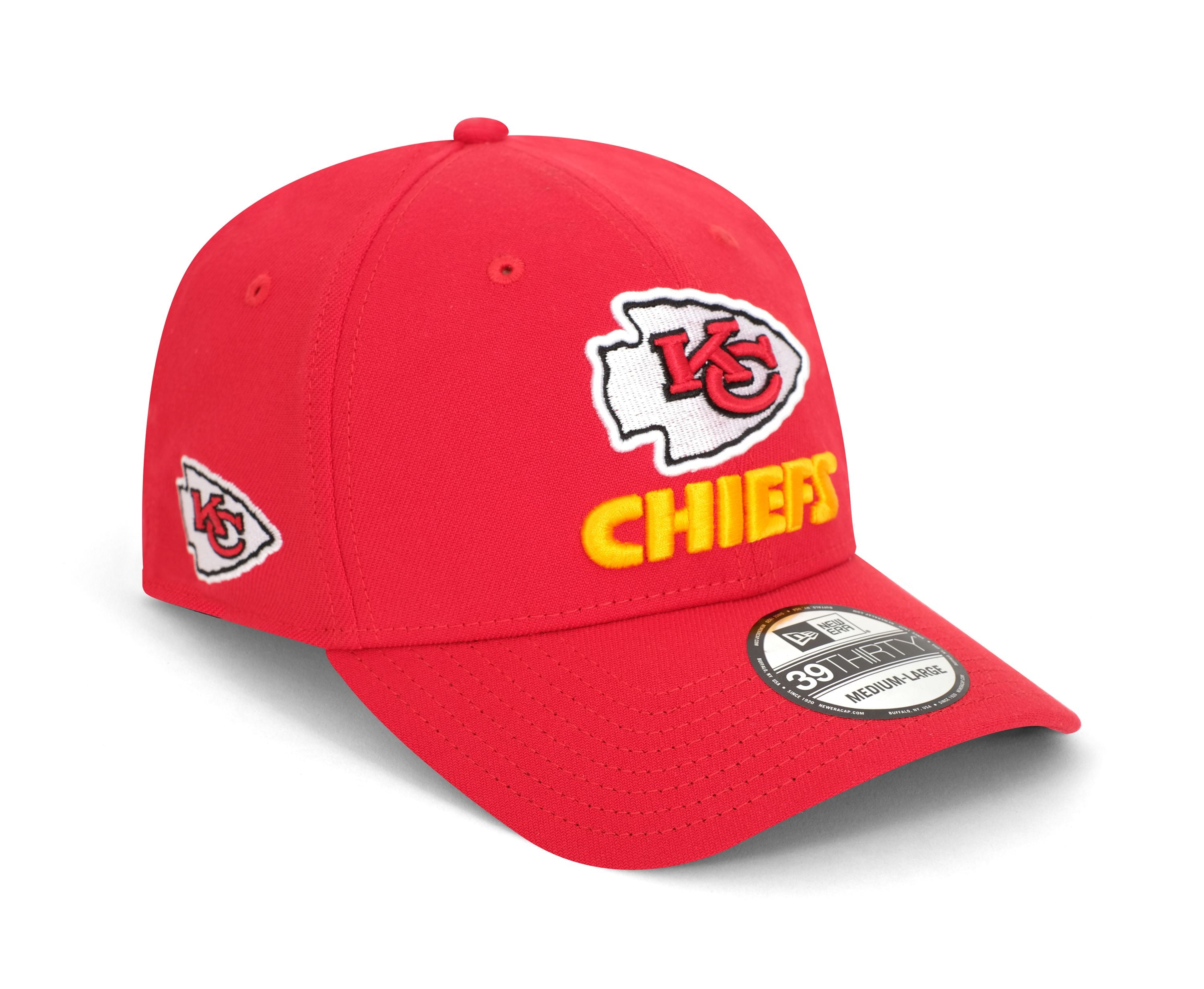 New Era - NFL Kansas City Chiefs Side Hit 39Thirty Stretch Cap