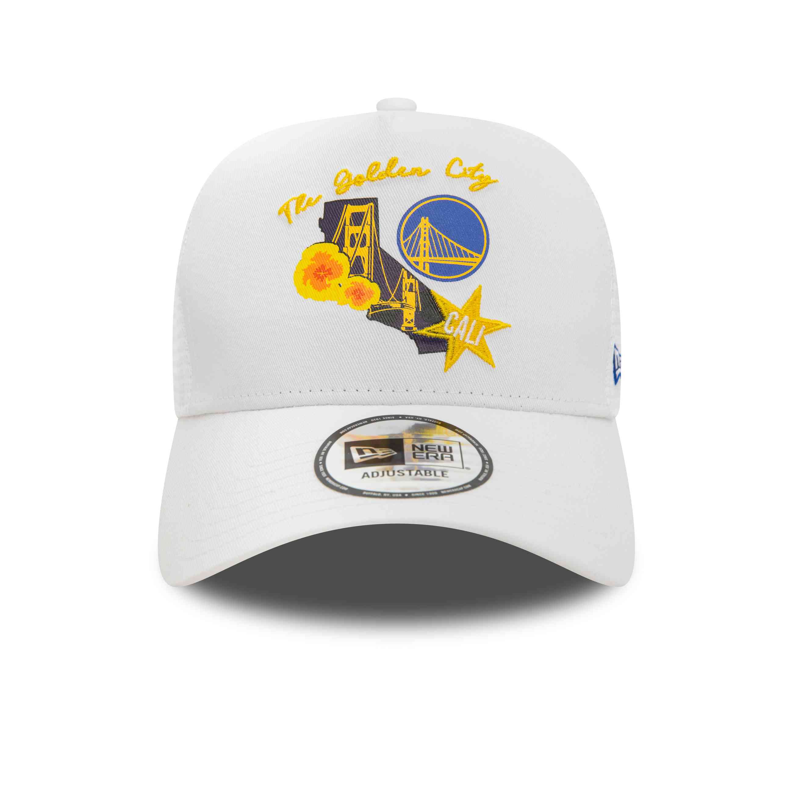 New Era - NBA Golden State Warriors Team Logo Trucker Snapback Cap