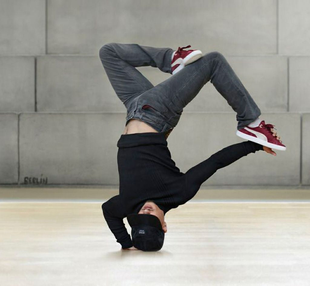 Serious B-Boy Gear - Premium Mockneck - navy mel.