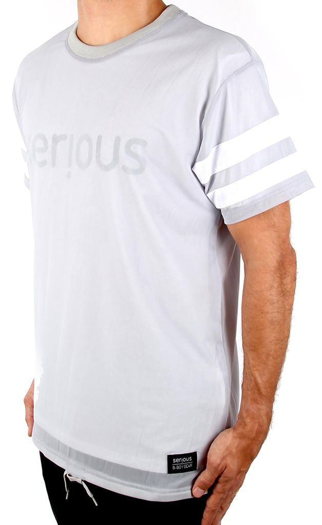 Serious B-Boy Gear - BeeVeeDee Throwover Shirt - light grey