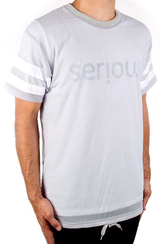 Serious B-Boy Gear - BeeVeeDee Throwover Shirt - light grey
