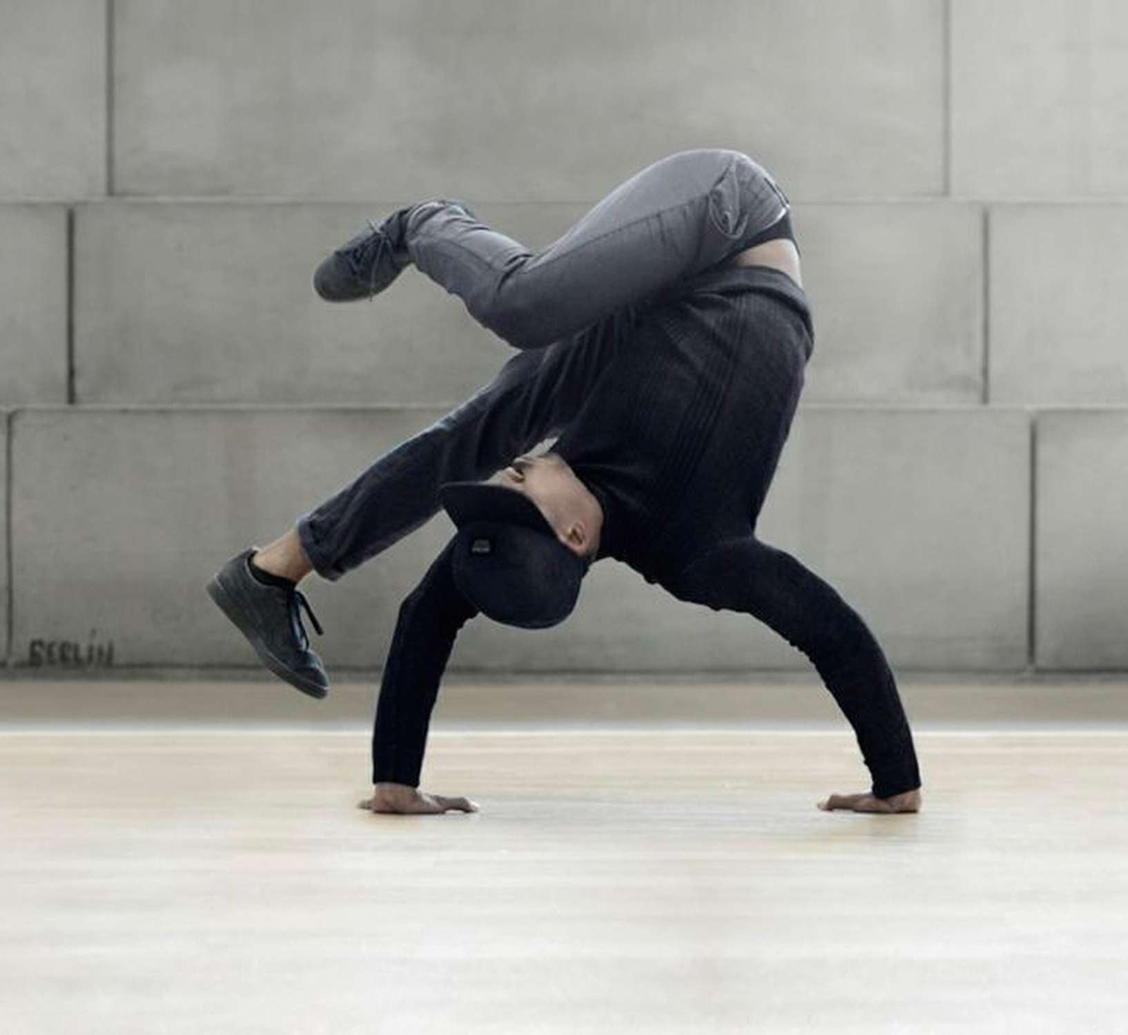 Serious B-Boy Gear - Premium Spincap / Headspin-Cap - Schwarz