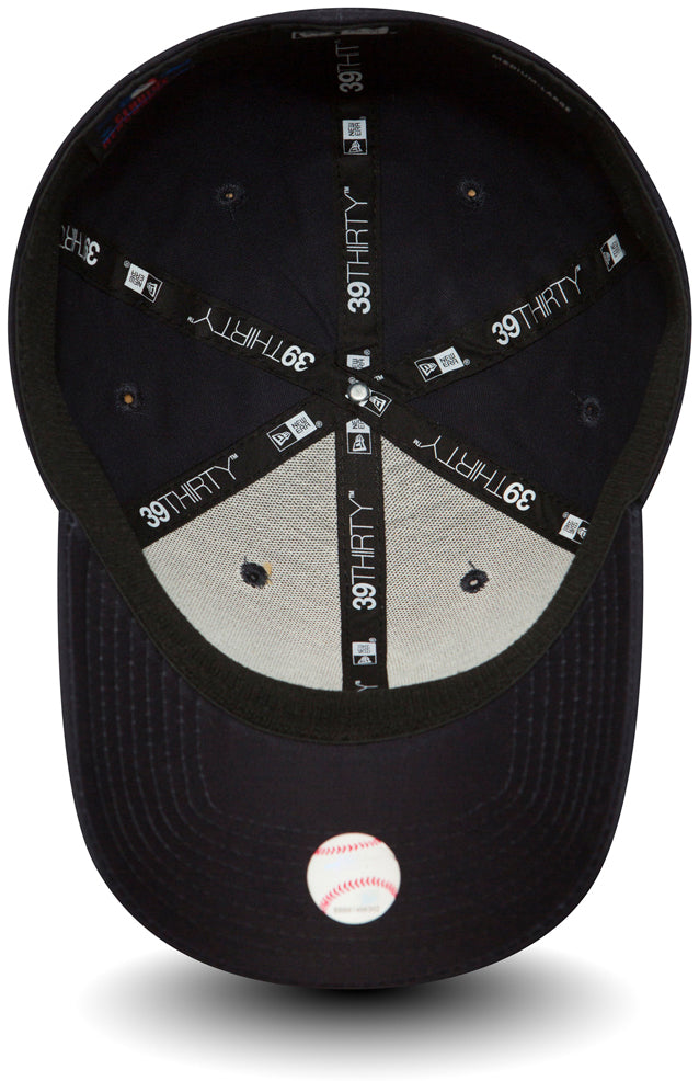 New Era - MLB New York Yankees Essential 39Thirty Cap - Blau-Weiß