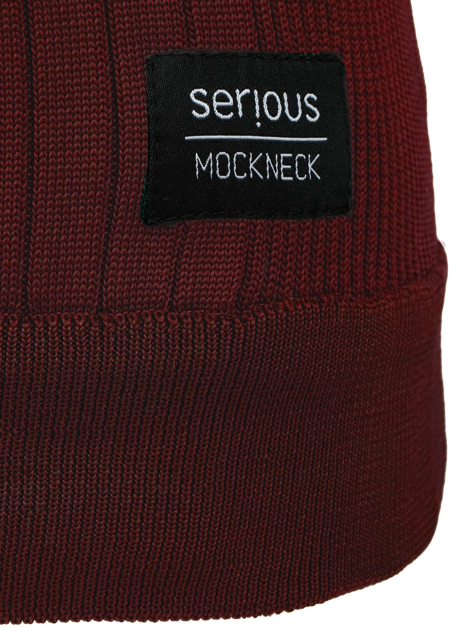 Serious B-Boy Gear - Original Premium Mockneck - Weinrot