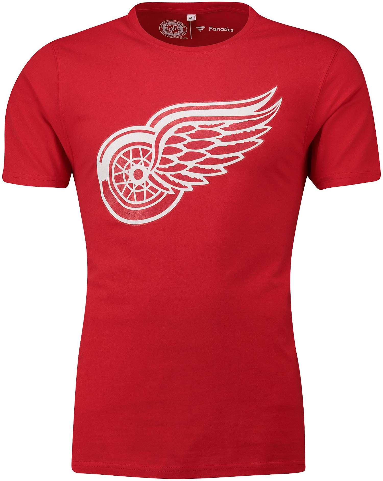 Fanatics - NHL Detroit Red Wings Primary Core Graphic T-Shirt - Rot