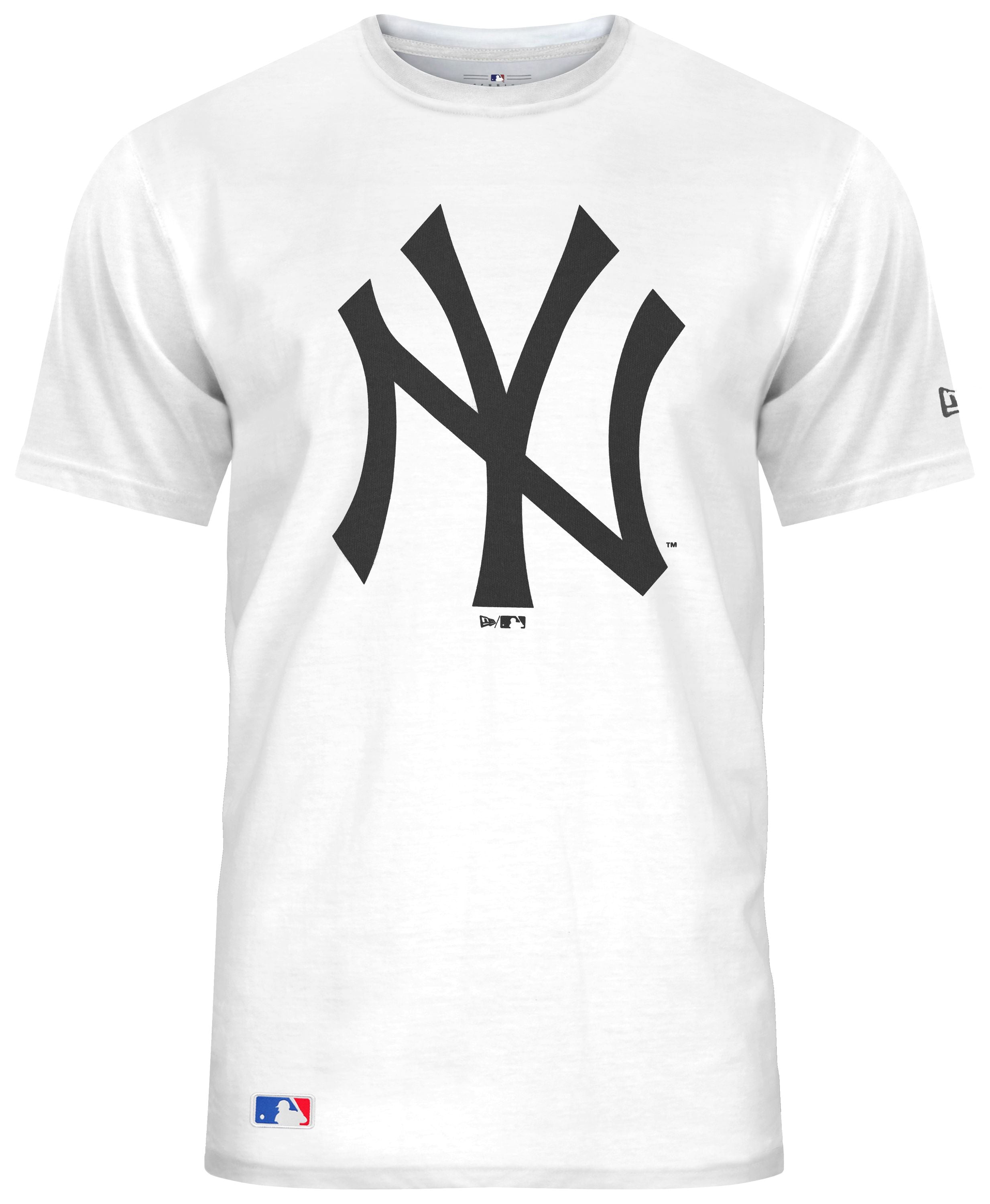 New Era - MLB New York Yankees Team Logo T-Shirt - Weiß