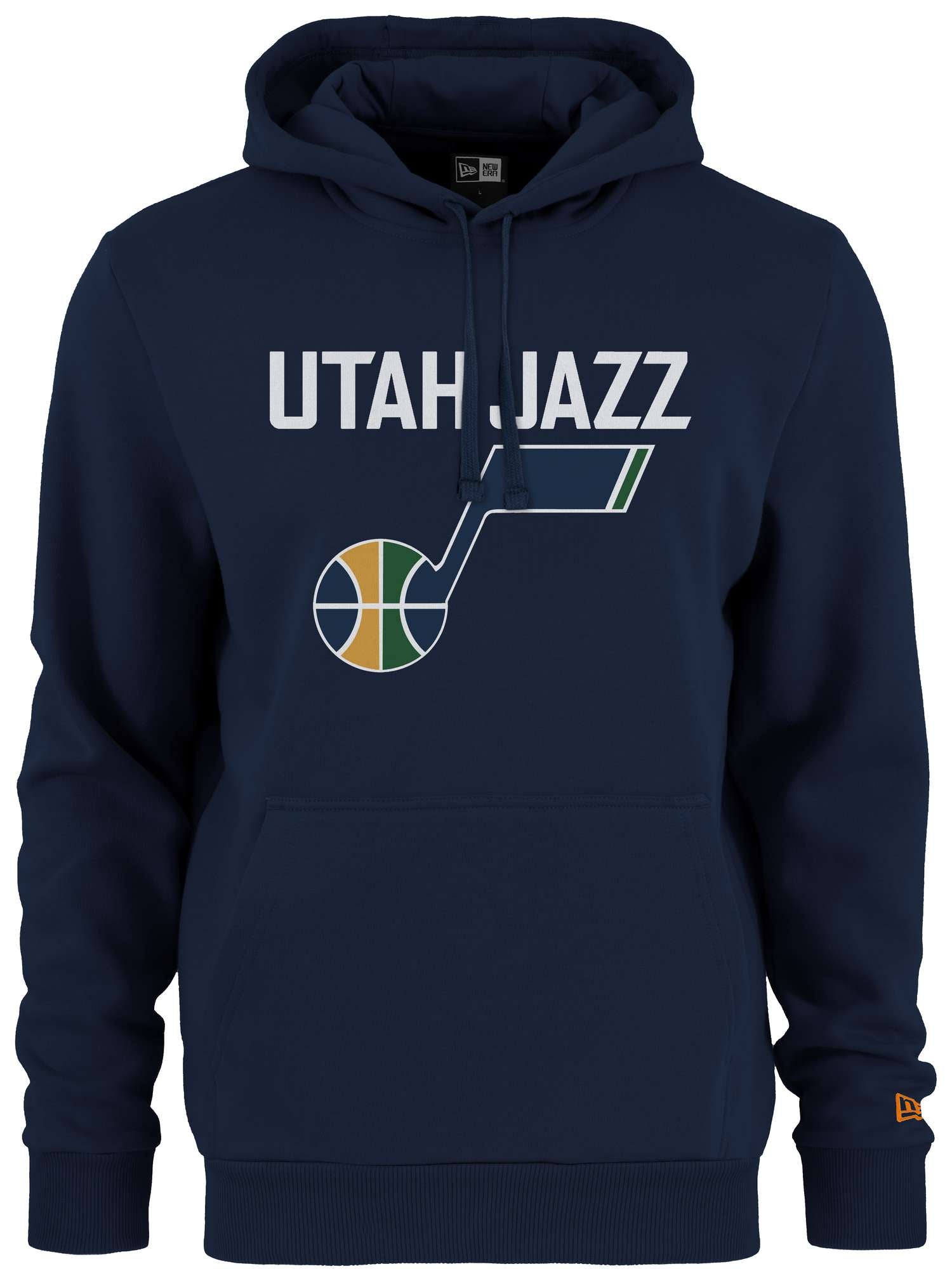 New Era - NBA Utah Jazz Team Logo Hoodie - Blau