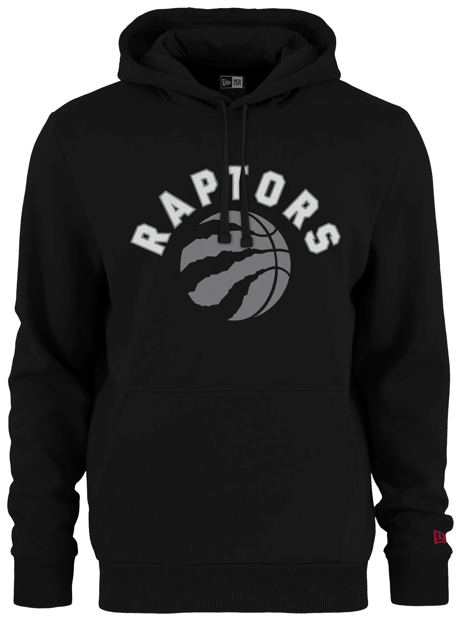 New Era - NBA Toronto Raptors Team Logo Hoodie - Schwarz