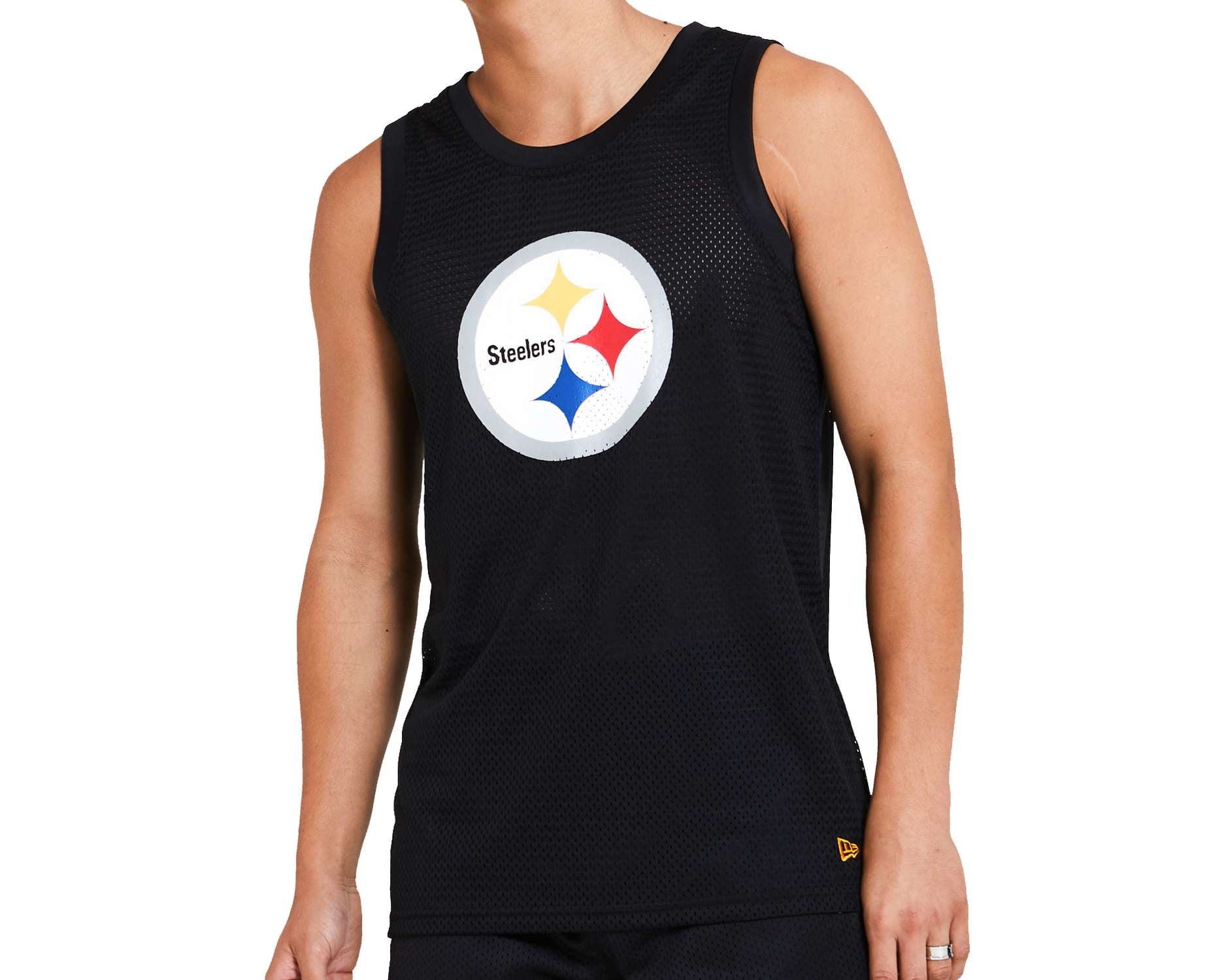New Era - NFL Pittsburgh Steelers Logo Tank Top - Schwarz