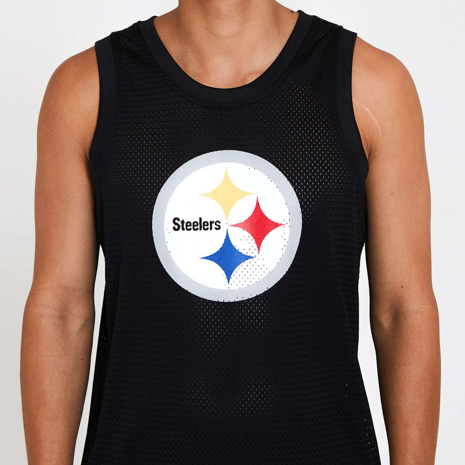 New Era - NFL Pittsburgh Steelers Logo Tank Top - Schwarz