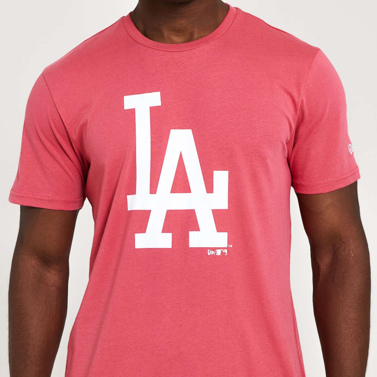 New Era - MLB Los Angeles Dodgers Seasonal Team Logo T-Shirt - Korallenrot