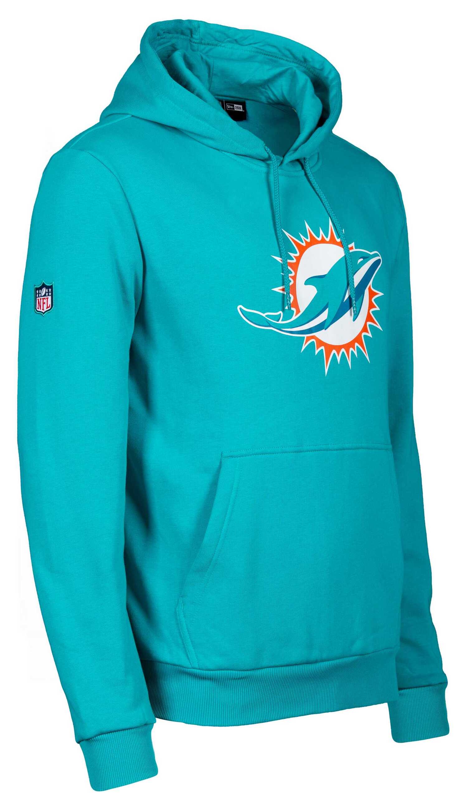 New Era - NFL Miami Dolphins Team Logo and Name Hoodie