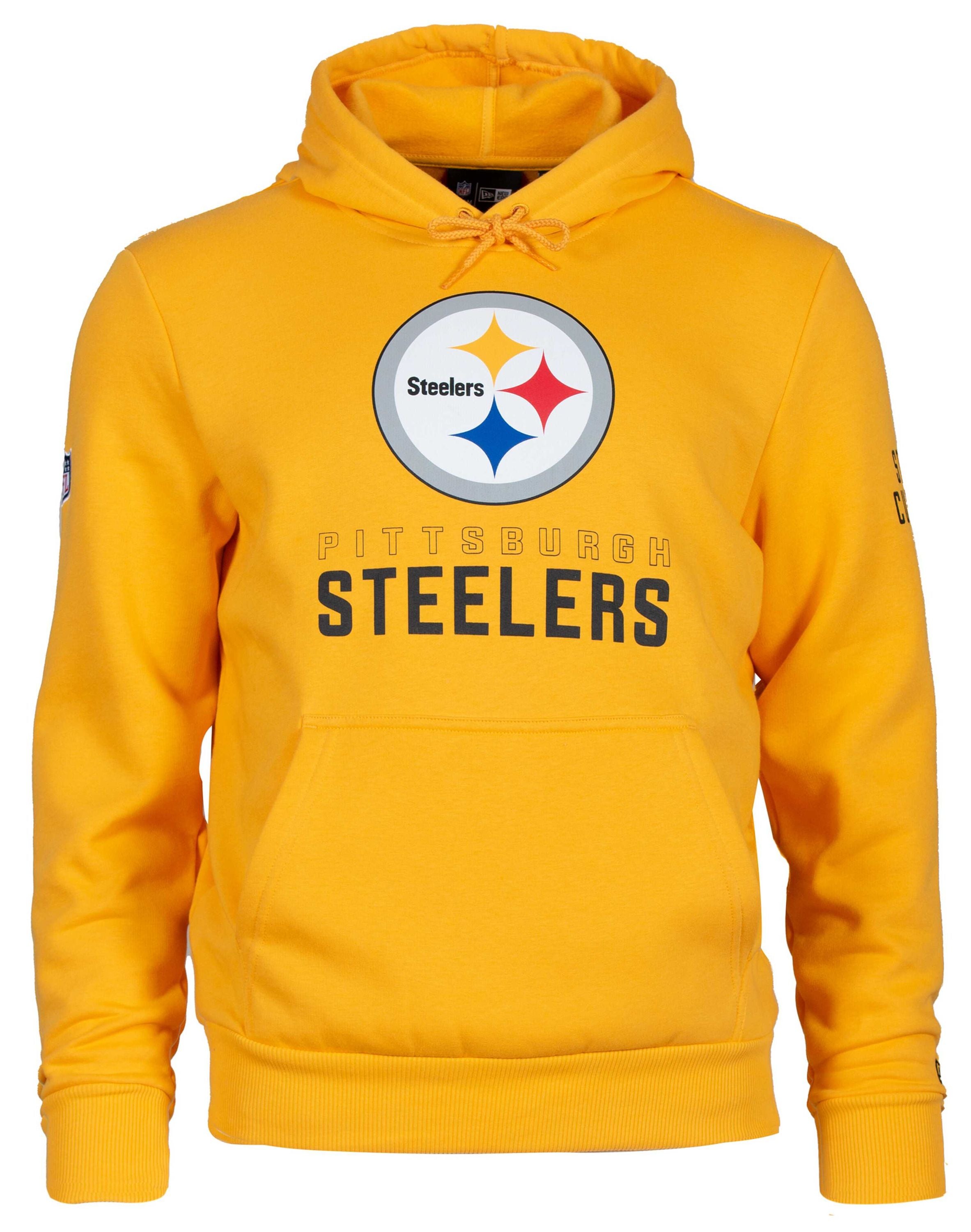 New Era - NFL Pittsburgh Steelers Team Logo and Name Hoodie