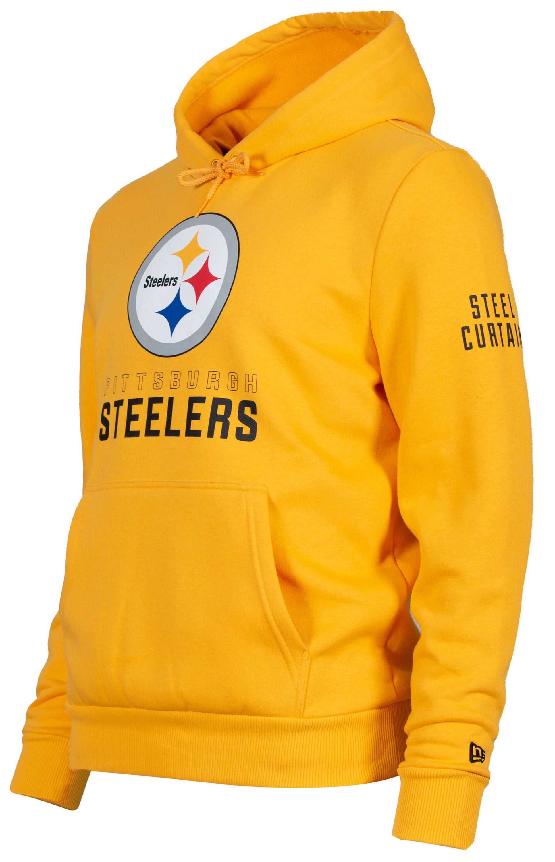 New Era - NFL Pittsburgh Steelers Team Logo and Name Hoodie