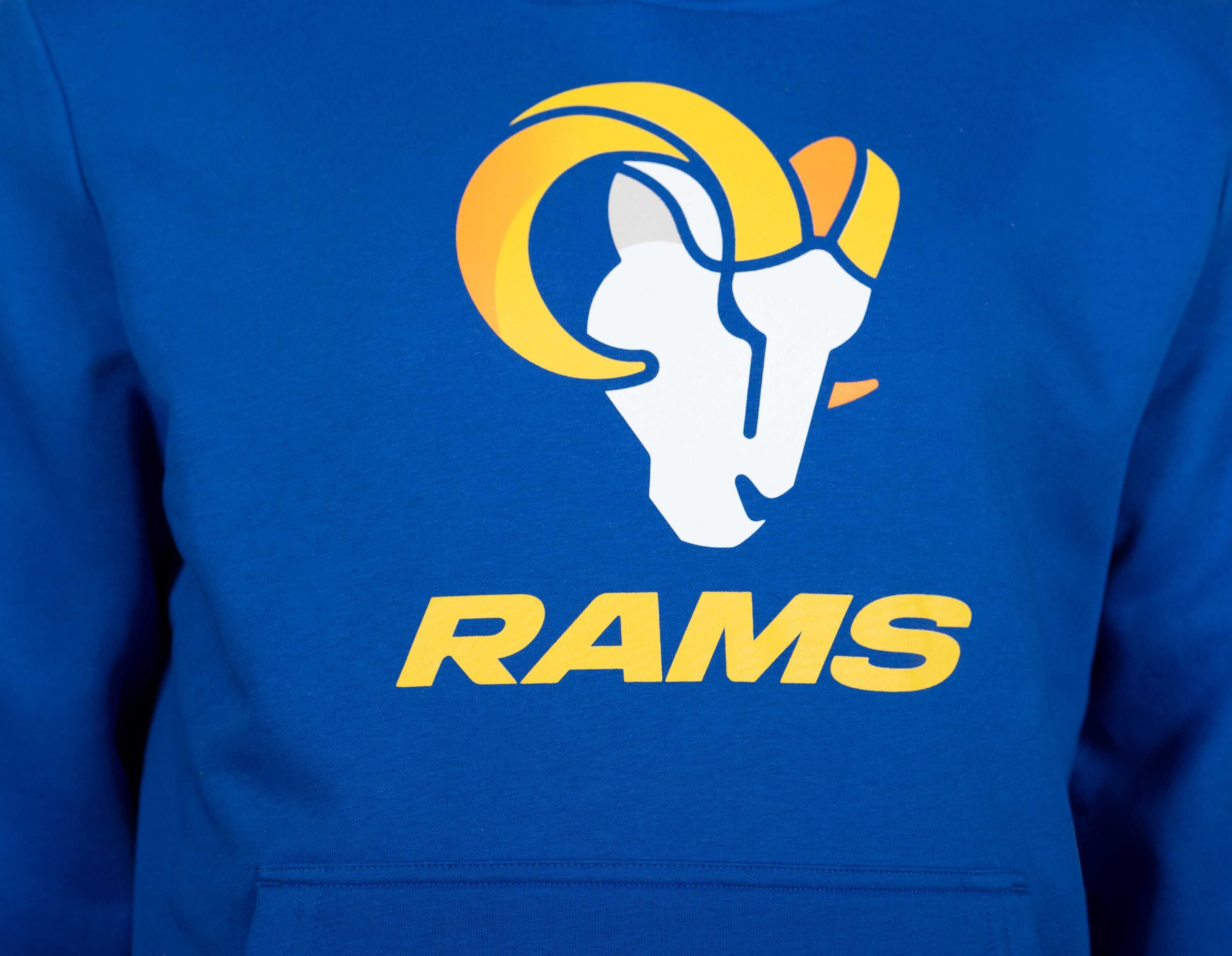 New Era - NFL Los Angeles Rams Team Logo and Name Hoodie