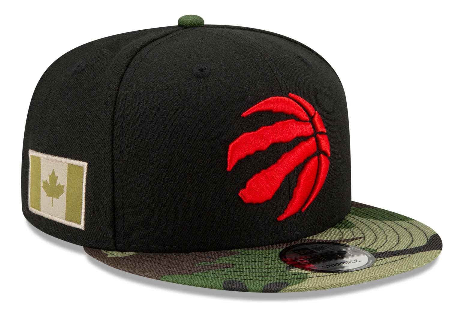 New Era - NBA Toronto Raptors All Star Game Camo 9Fifty Snapback Cap - Schwarz