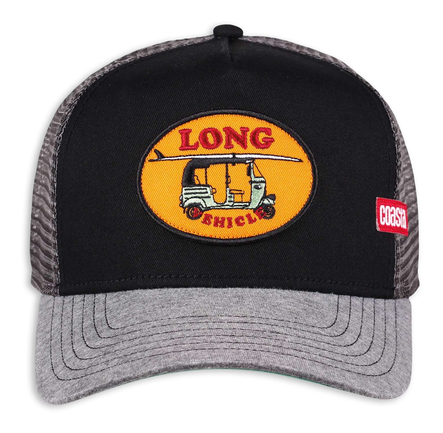 Coastal - LongVehicle Trucker Snapback Cap - Mehrfarbig