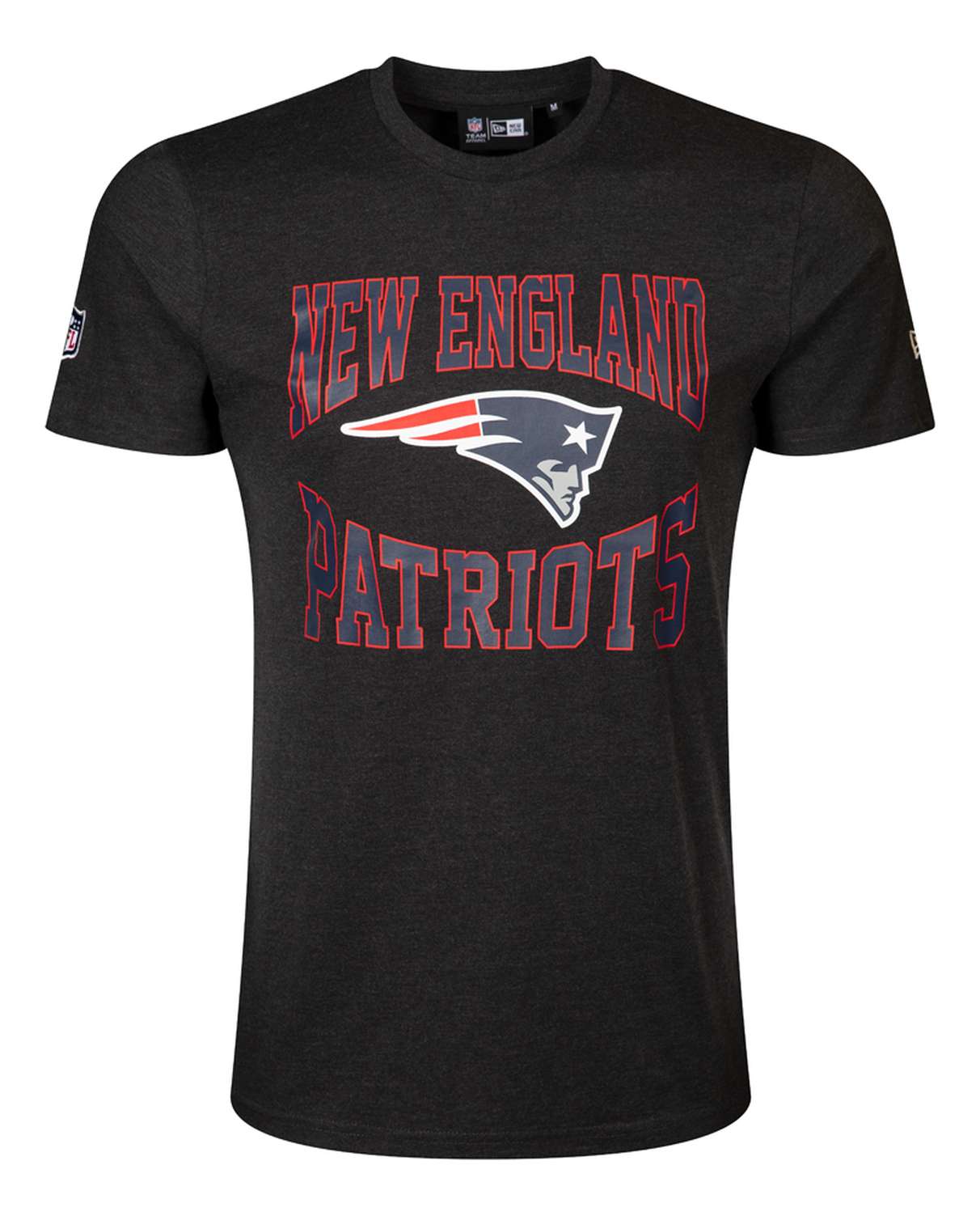 New Era - NFL New England Patriots Team Logo T-Shirt - Grau