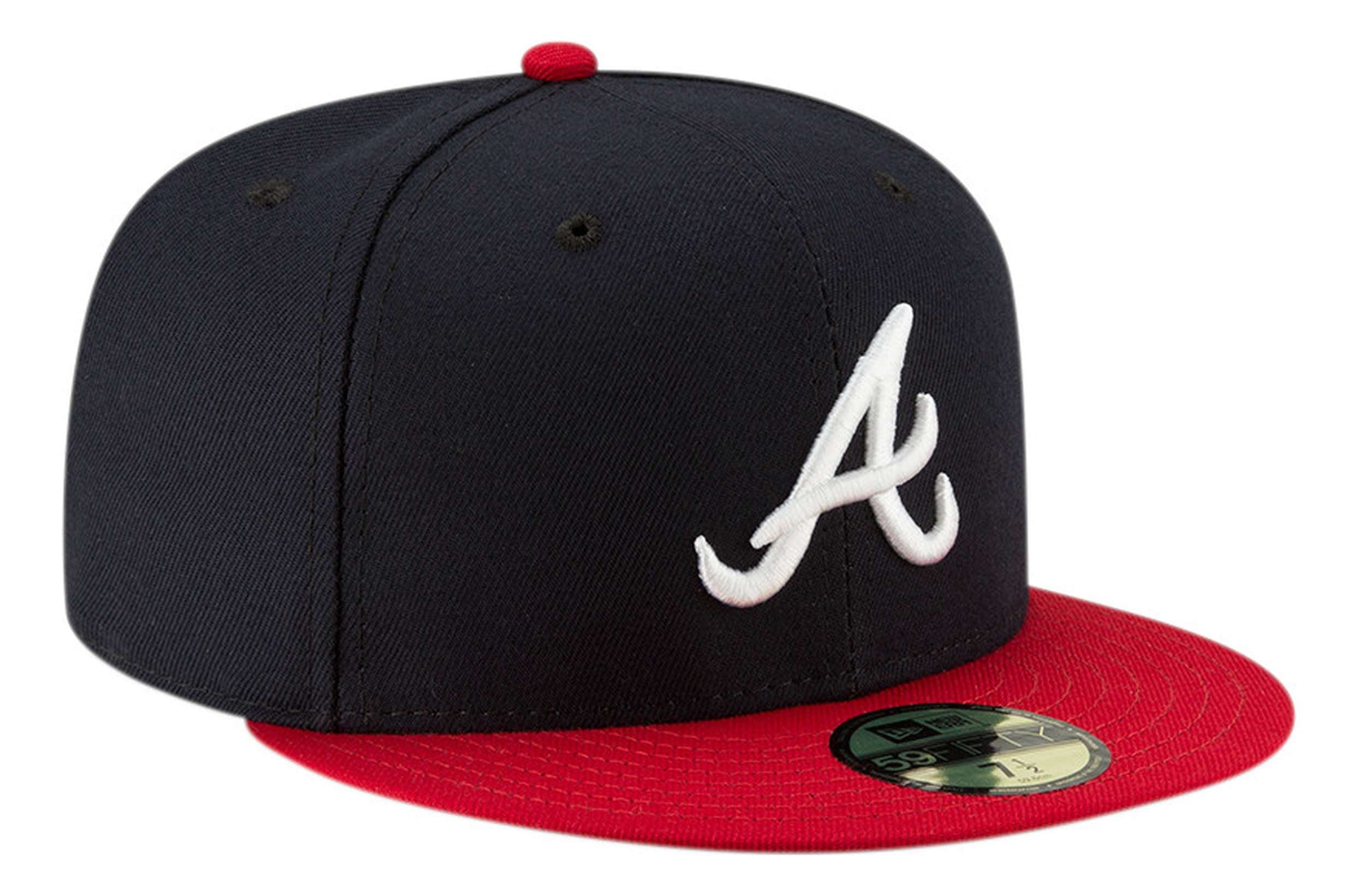 New Era - MLB Atlanta Braves Authentic Collection EMEA 59Fifty Fitted Cap - Blau