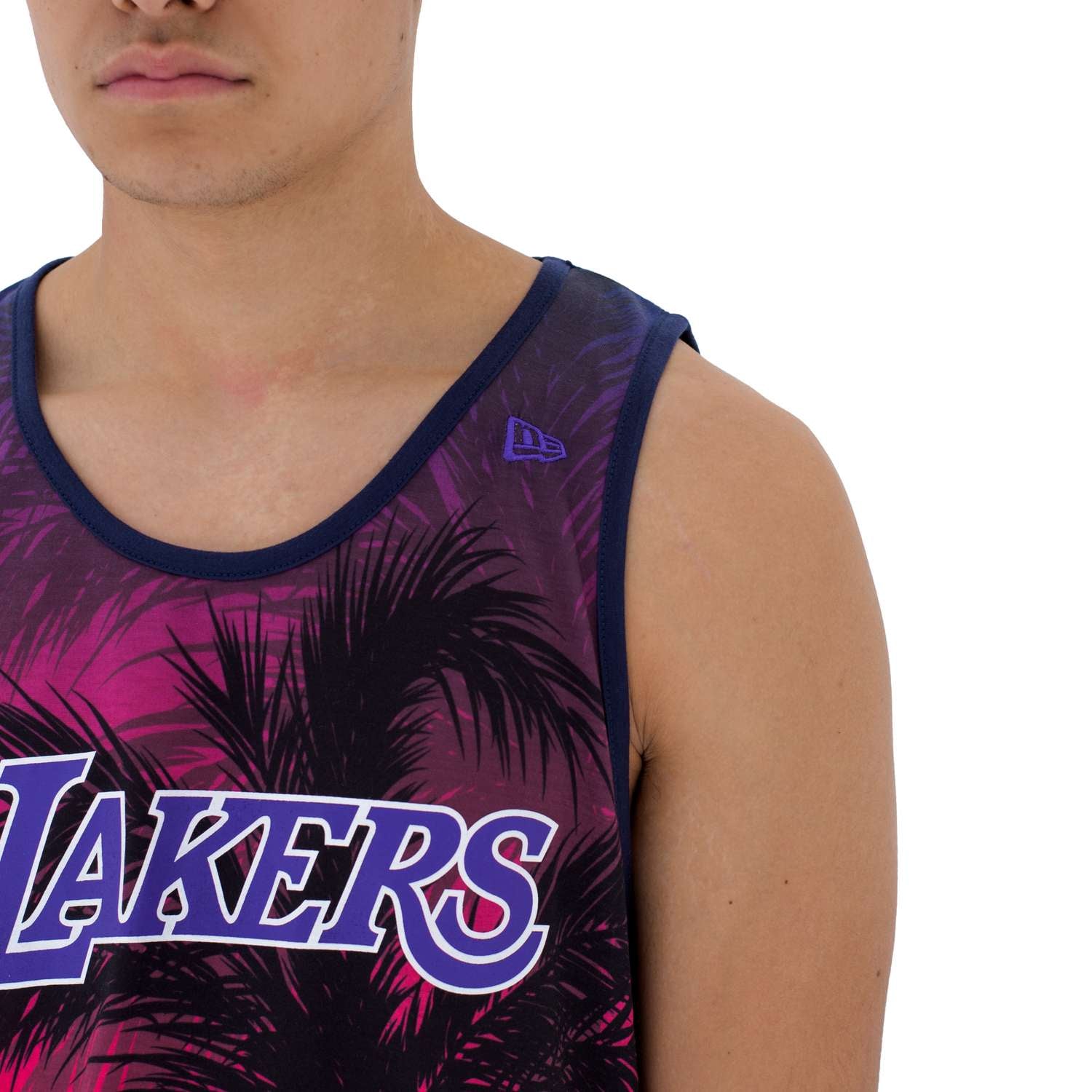 New Era - NBA Los Angeles Lakers Summer City Tank Top - Mehrfarbig